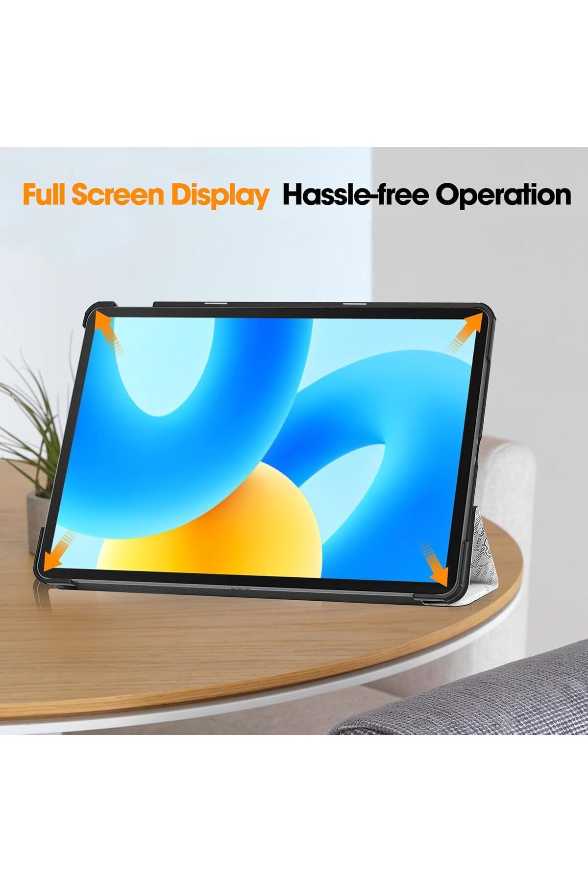 erorex-حافظة eWINNER متوافقة مع جهاز Huawei Pad Slim Tri-Fold Stand الذكي اللوحي/زوايا مشاهدة متعددة 4