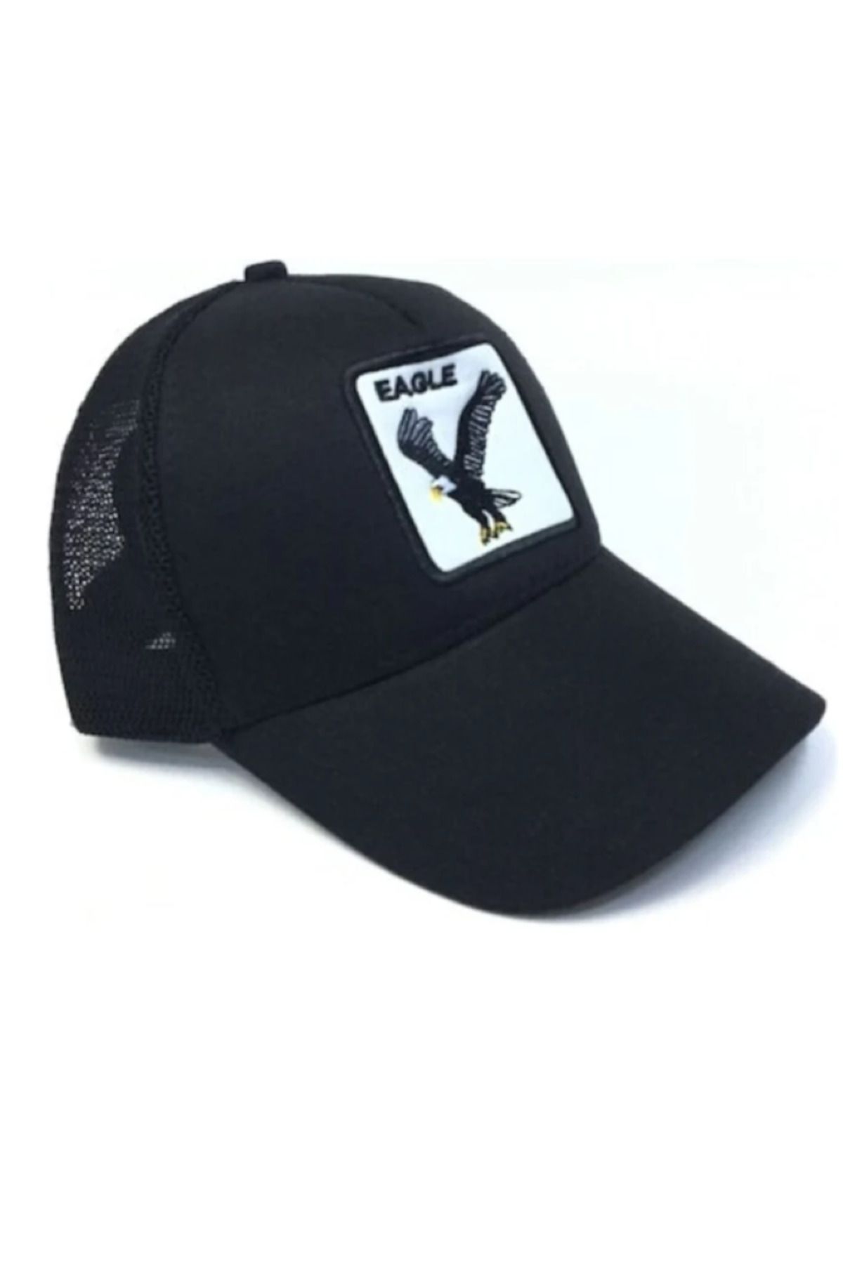 Mihos-Black Eagle Hat with Animal Figure 2