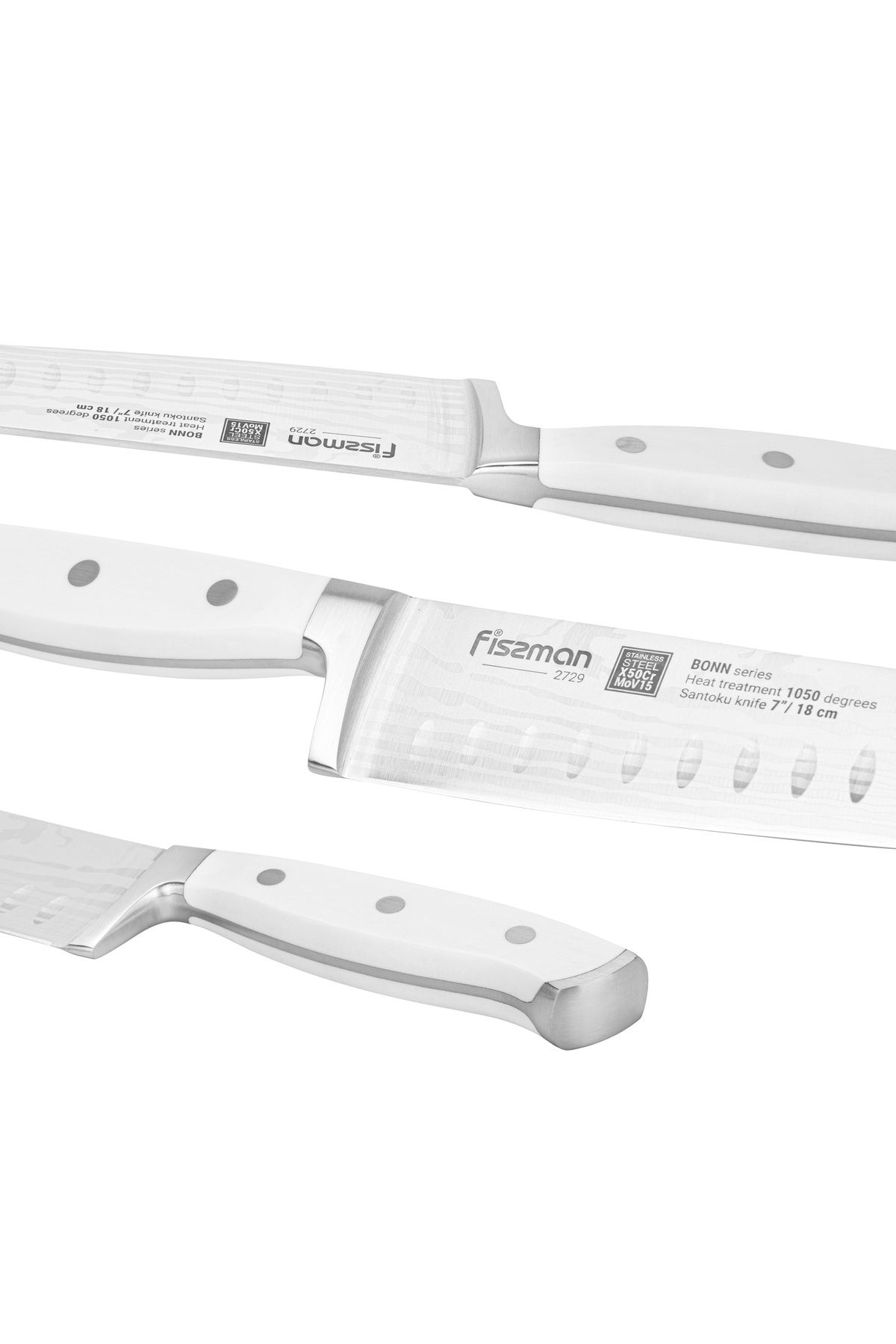 Fissman-7''Santoku Knife Bonn Series, with Sharp Blade and Sturdy Non Slip Handle 5