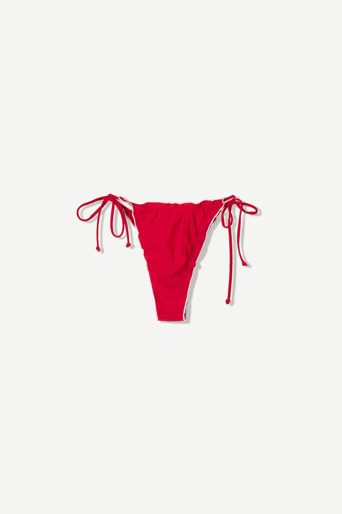 Bershka-Curly bikini bottoms with ties 5