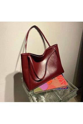 RSP KADIN FERMUARLI SHOPPER ÇANTA