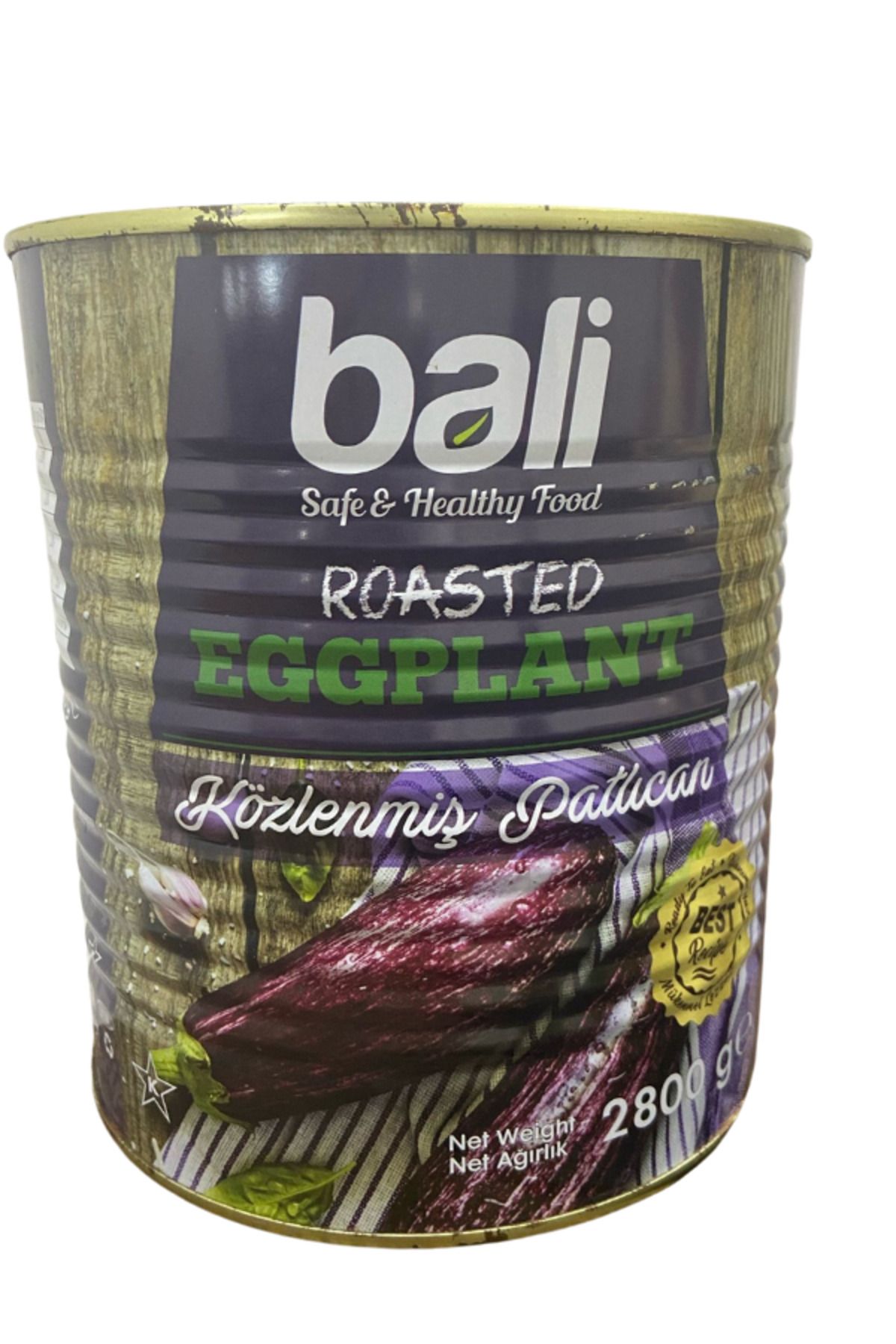 Bali KÖZLENMİŞ PATLICAN KONSERVESİ 2.800 GR.