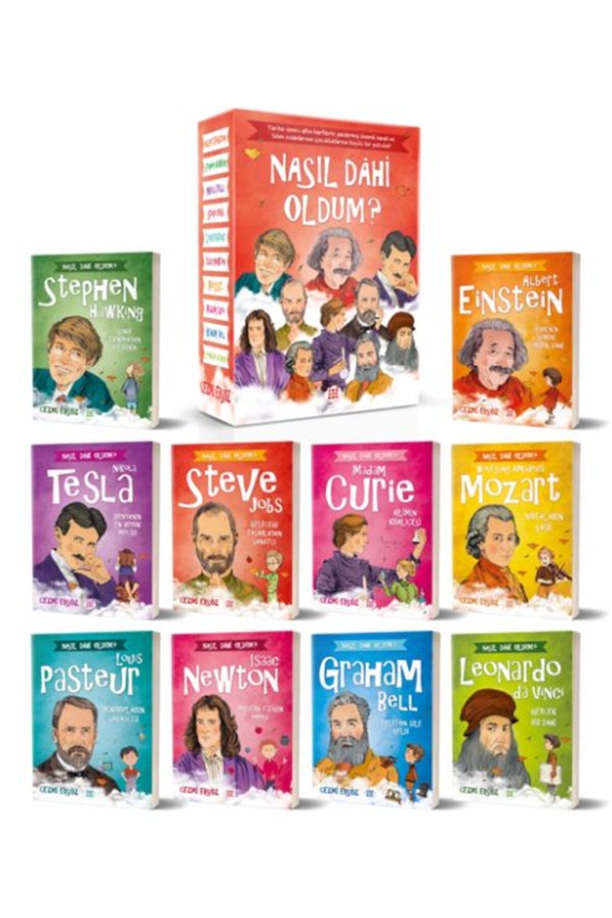 Dokuz Çoçuk Nasıl Dahi Oldum? Serisi (Kutulu 10 Kitap Takım)