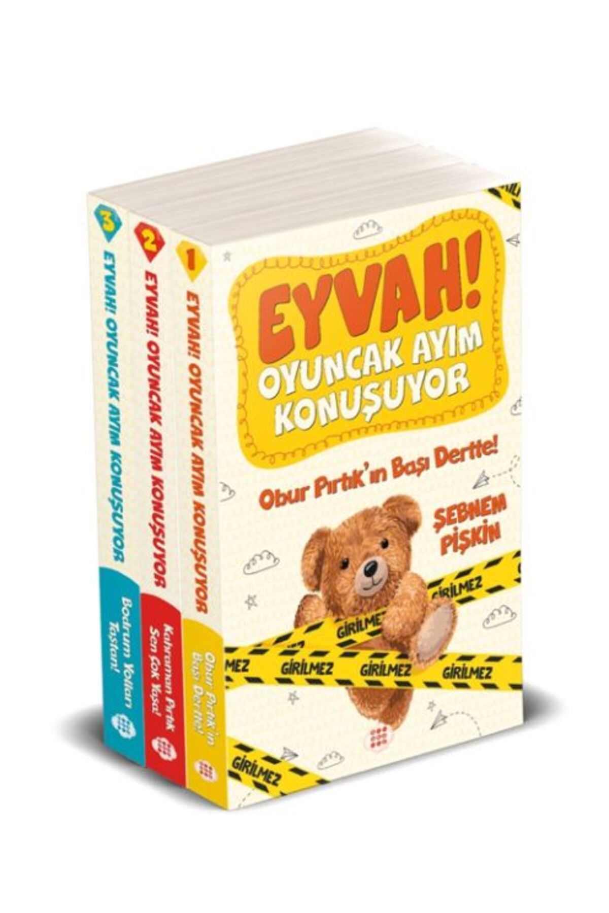 Dokuz Çoçuk Eyvah! Oyuncak Ayım Konuşuyor Set (3 Kitap Takım)