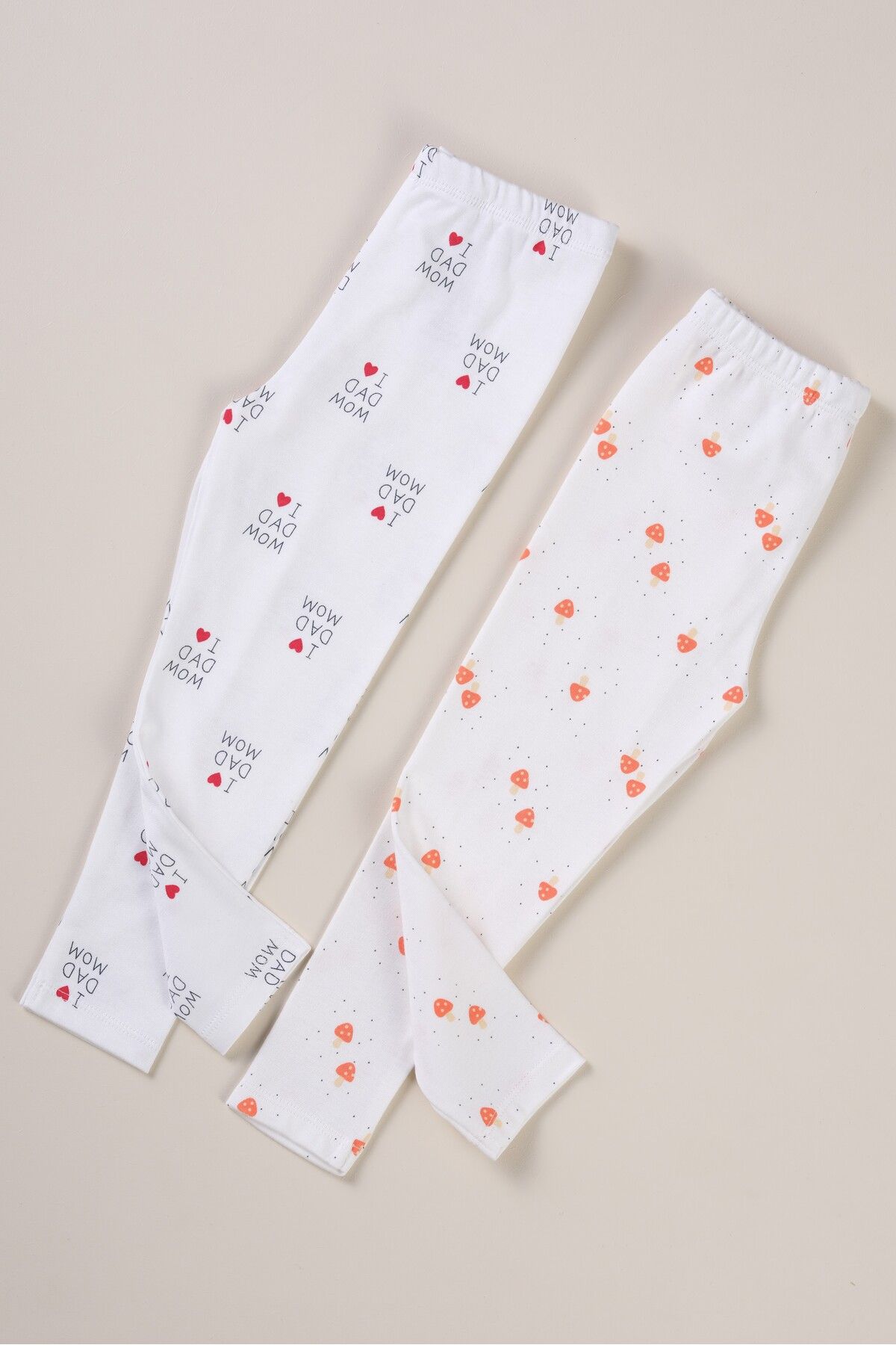 Bondberro-Set of 2 Interlock Combed Cotton Baby and Child Tights 0-4 Years 100% Cotton 1