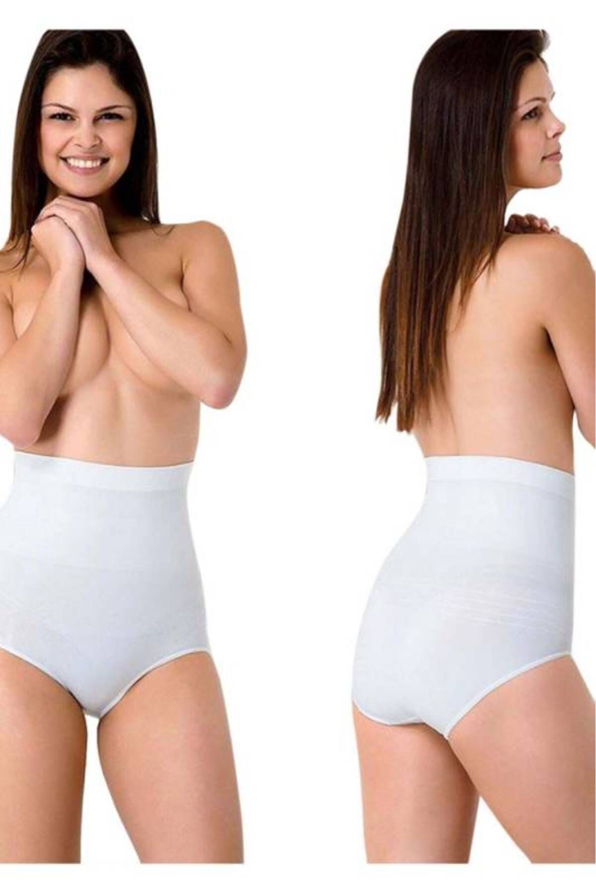 SheyMa Giyim SheyMa stl Emay Yüksek Bel Slip Külot 7024