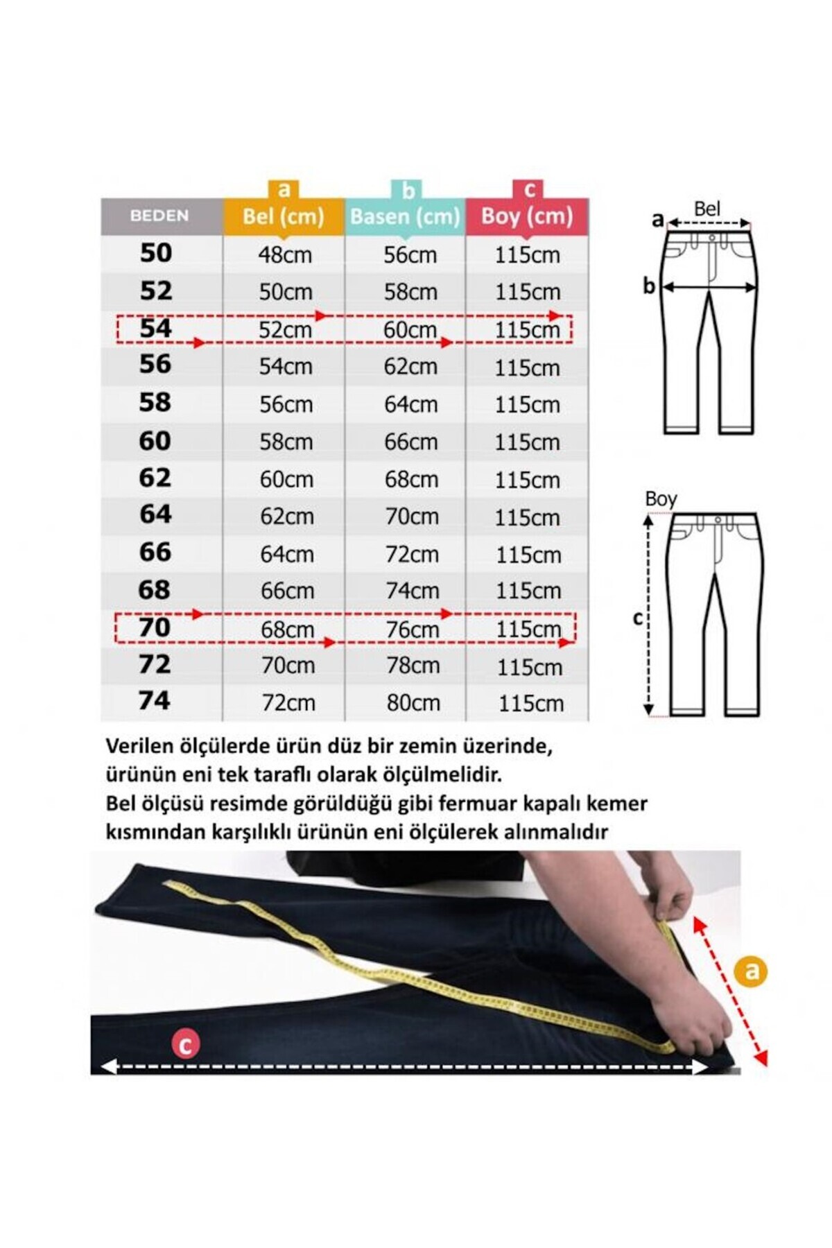 tambattal-Men's Large Size Lycra Jeans 6
