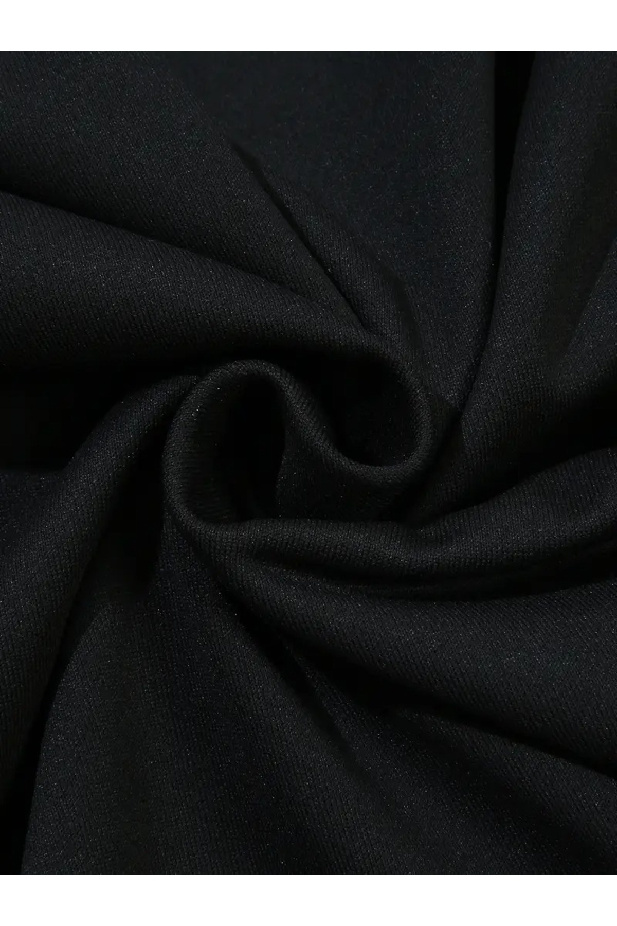 WOODROFFE  Kadın V yaka Siyah Beyaz Tişört Happiness Baskılı Oversize Salaş - Görsel 4