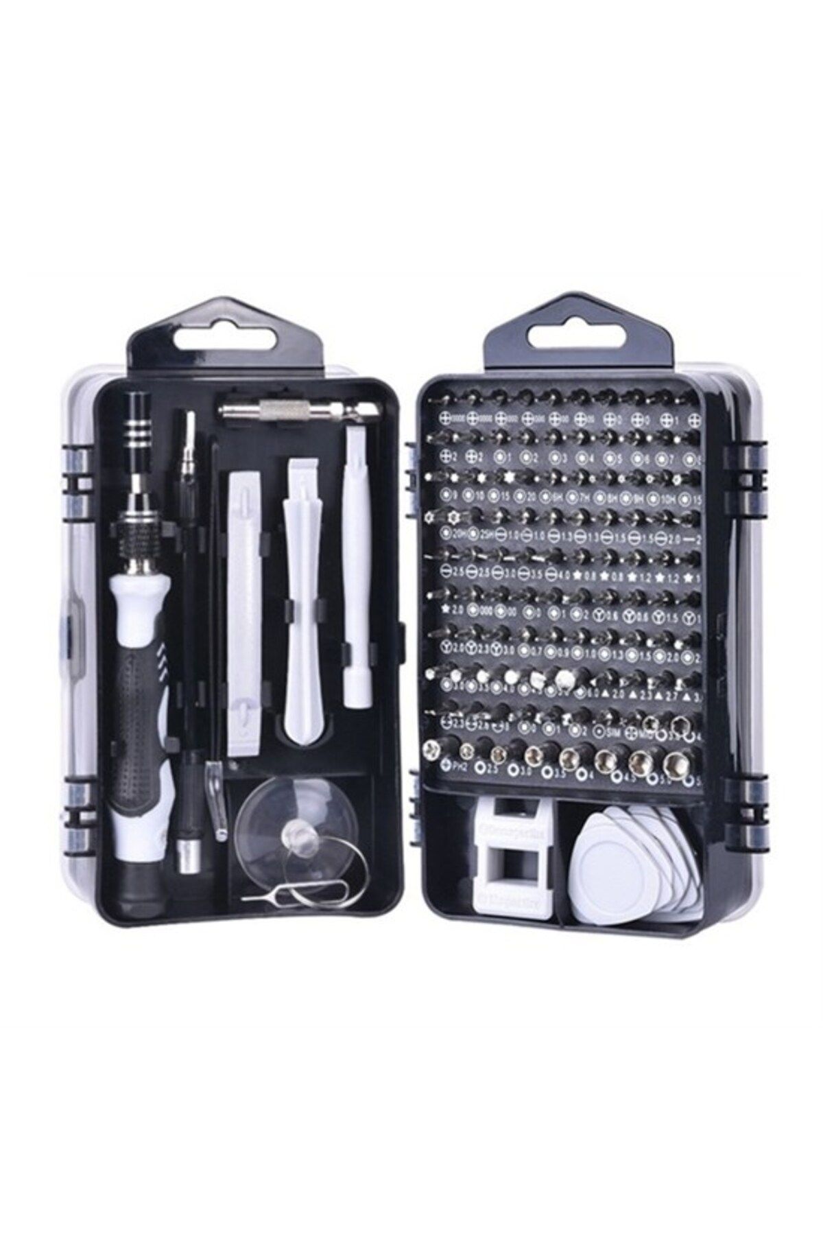 KutuluStore 115 in 1 Hassas Tornavida Onarım Alet Manyetik Sürücü Kitli Elektronik Hassas Tornavida Seti (5168)