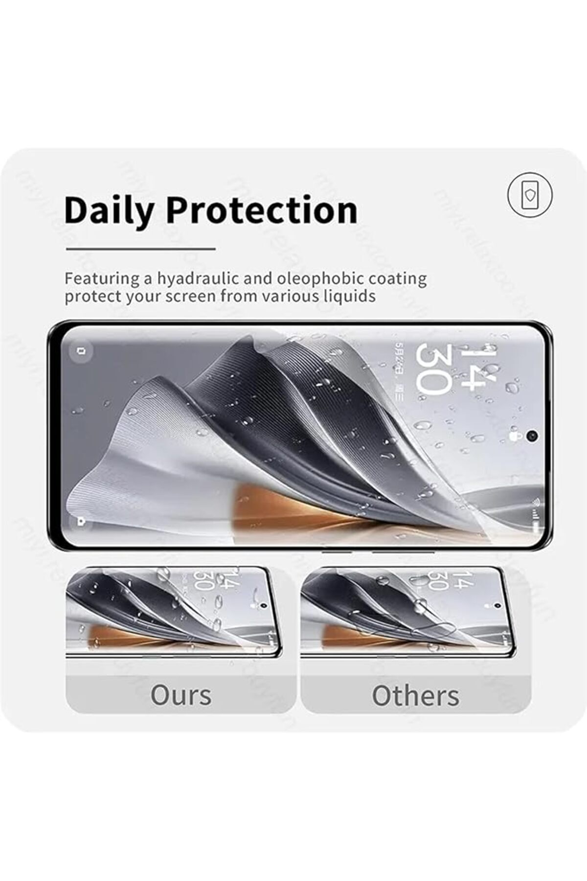erorex-1+2 Pack Compatible With Oppo Reno10 Pro 5G Tempered Glass Screen Protector And Case Clear 5