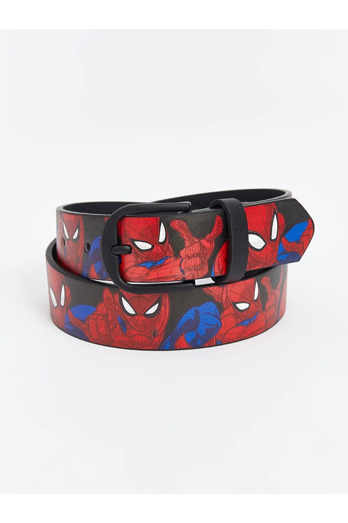 LC Waikiki-Lcw Accessories Black Spider-Man Printed Boy's Belt 1