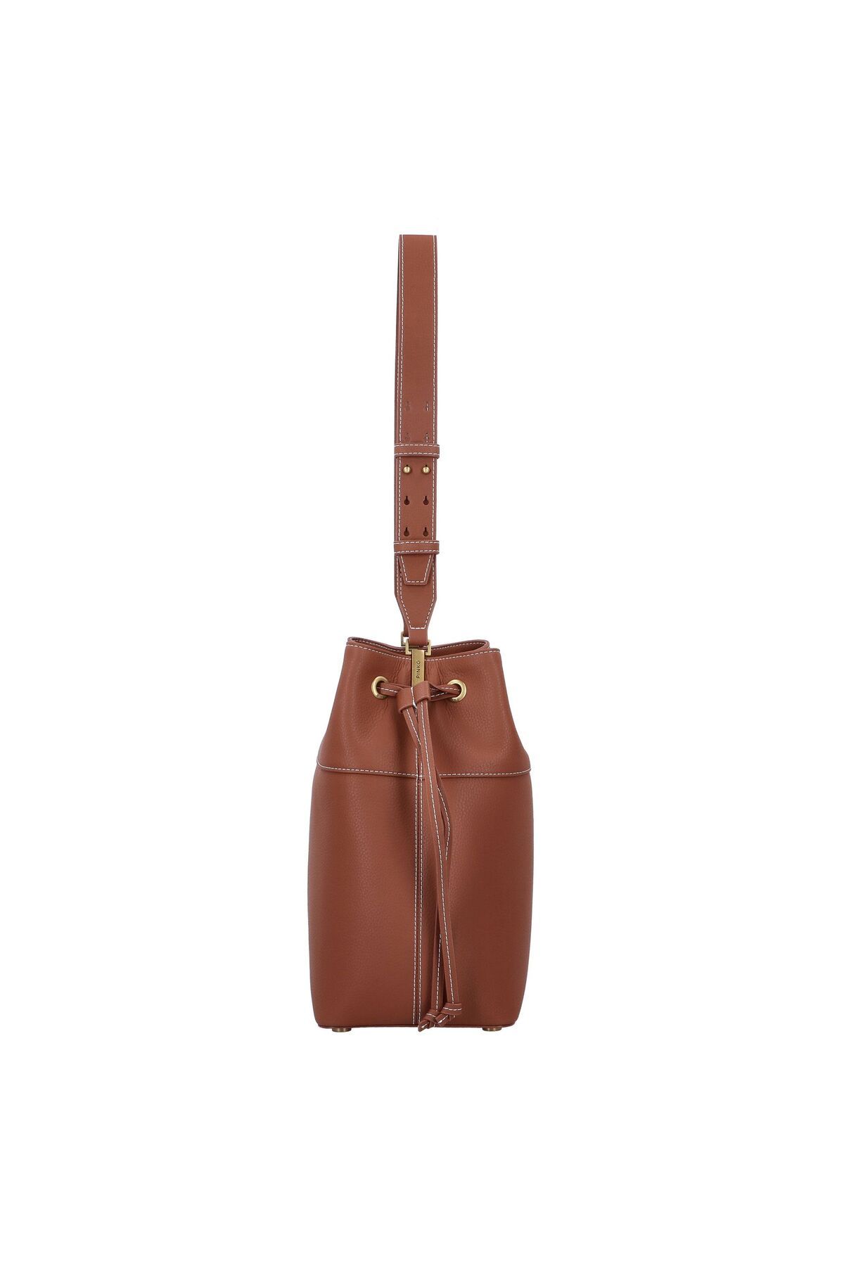 PİNKO-Secchiello Schultertasche Leder 25 cm 3