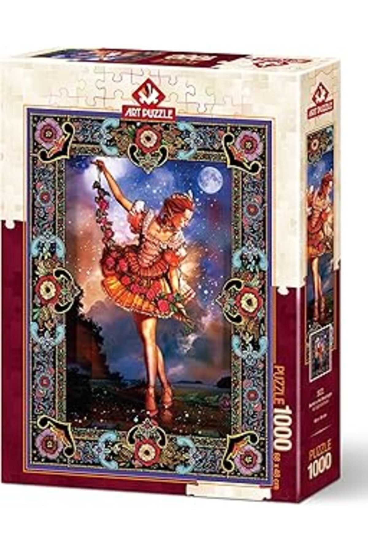 Hepta Collection-Art Puzzle Ballet in the Moon Light 1000 Piece Puzzle 1