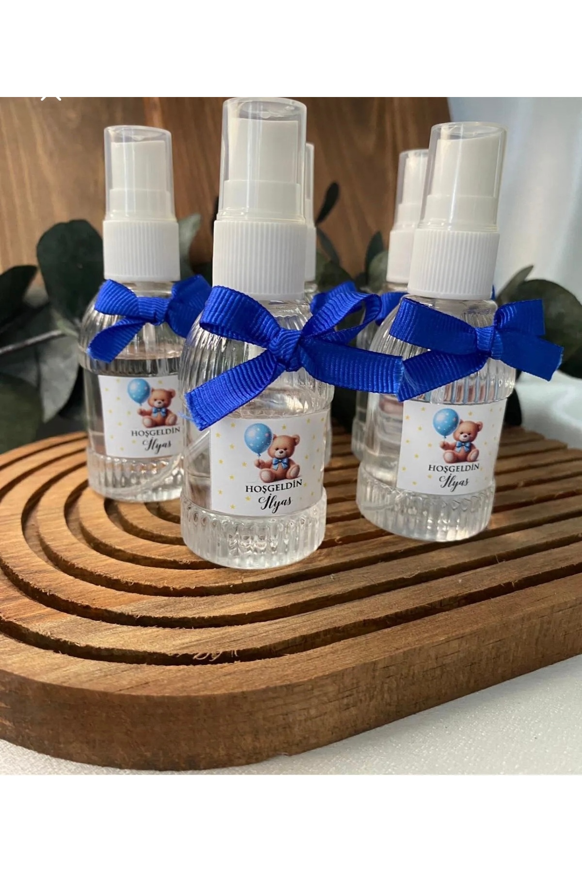 shop Doğum günü, bebek, 6 ay kınası, sünnet hediyelik 10 adet kolonya şişesi (BOŞ ŞİŞE 50cc) fotoğrafı 2 (önizleme)