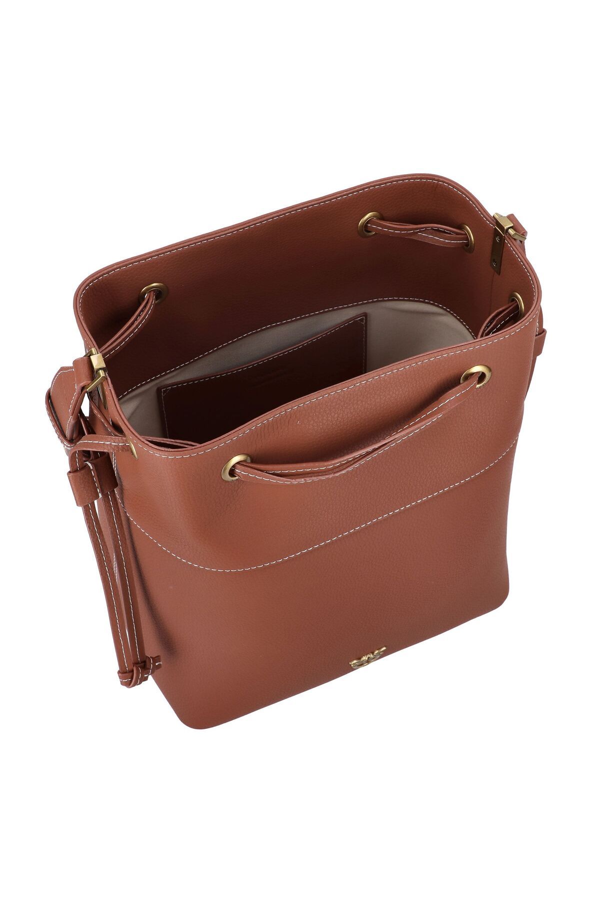 PİNKO-Secchiello Schultertasche Leder 25 cm 5