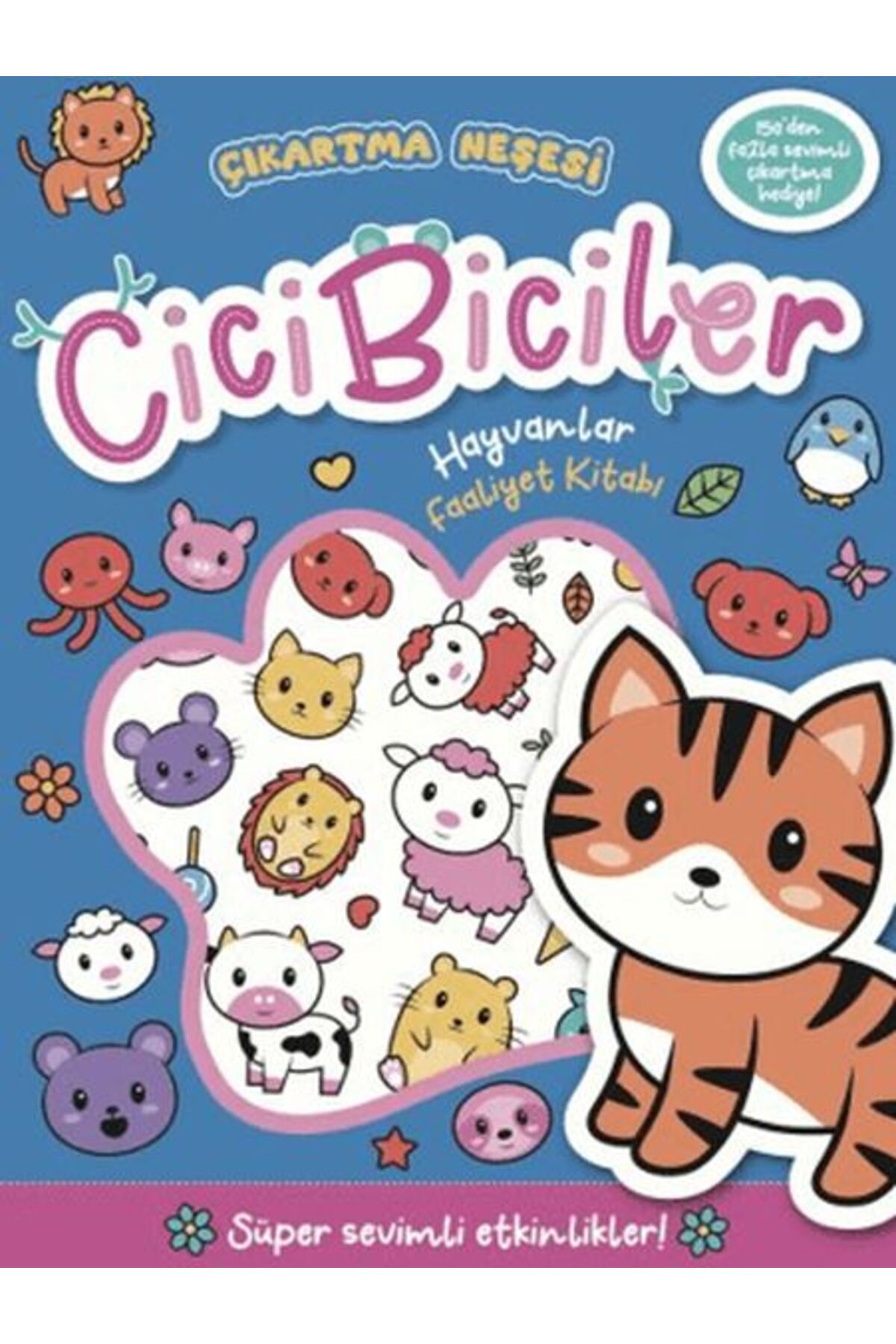 Beta Kids Yayınları Cicibiciler Hayvanlar Faaliyet Kitabı