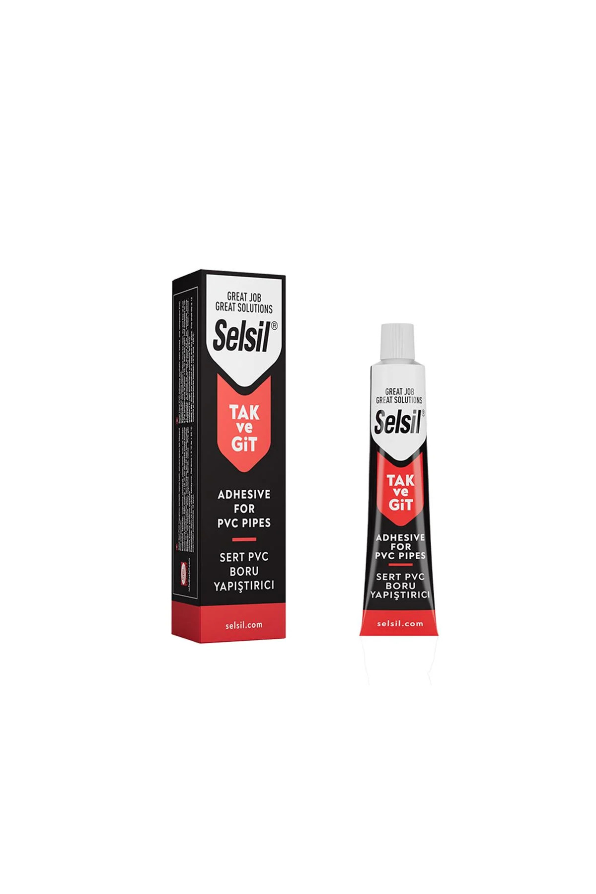 Selsil Tak ve Git Sert Pvc Boru Yapıştırıcı 50g - Fiyatı, Yorumları