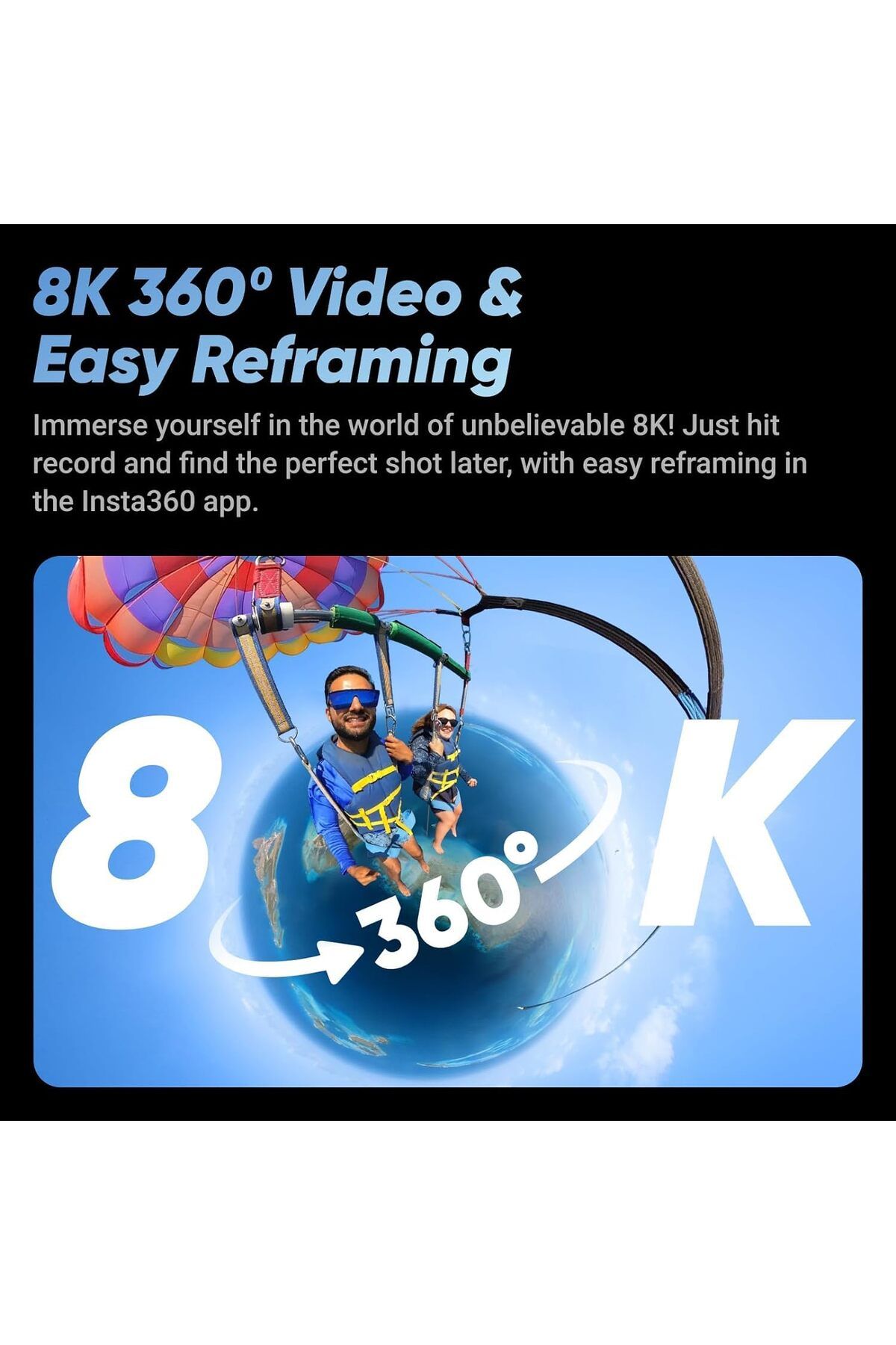 Insta360-X4 No Drone - No Problem Bundle - 360-Degree Camera - 8K & 5.7K Video - Action Camera 2