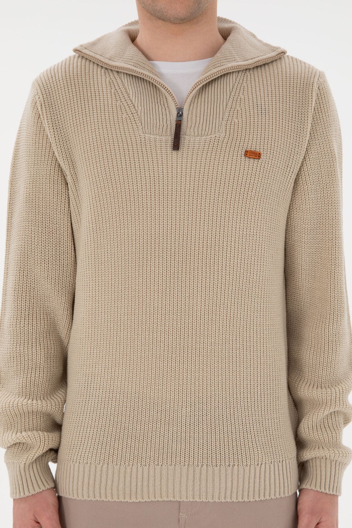 U.S. Polo Assn.-Men's Stone Sweater 50297047 -Vr049 6