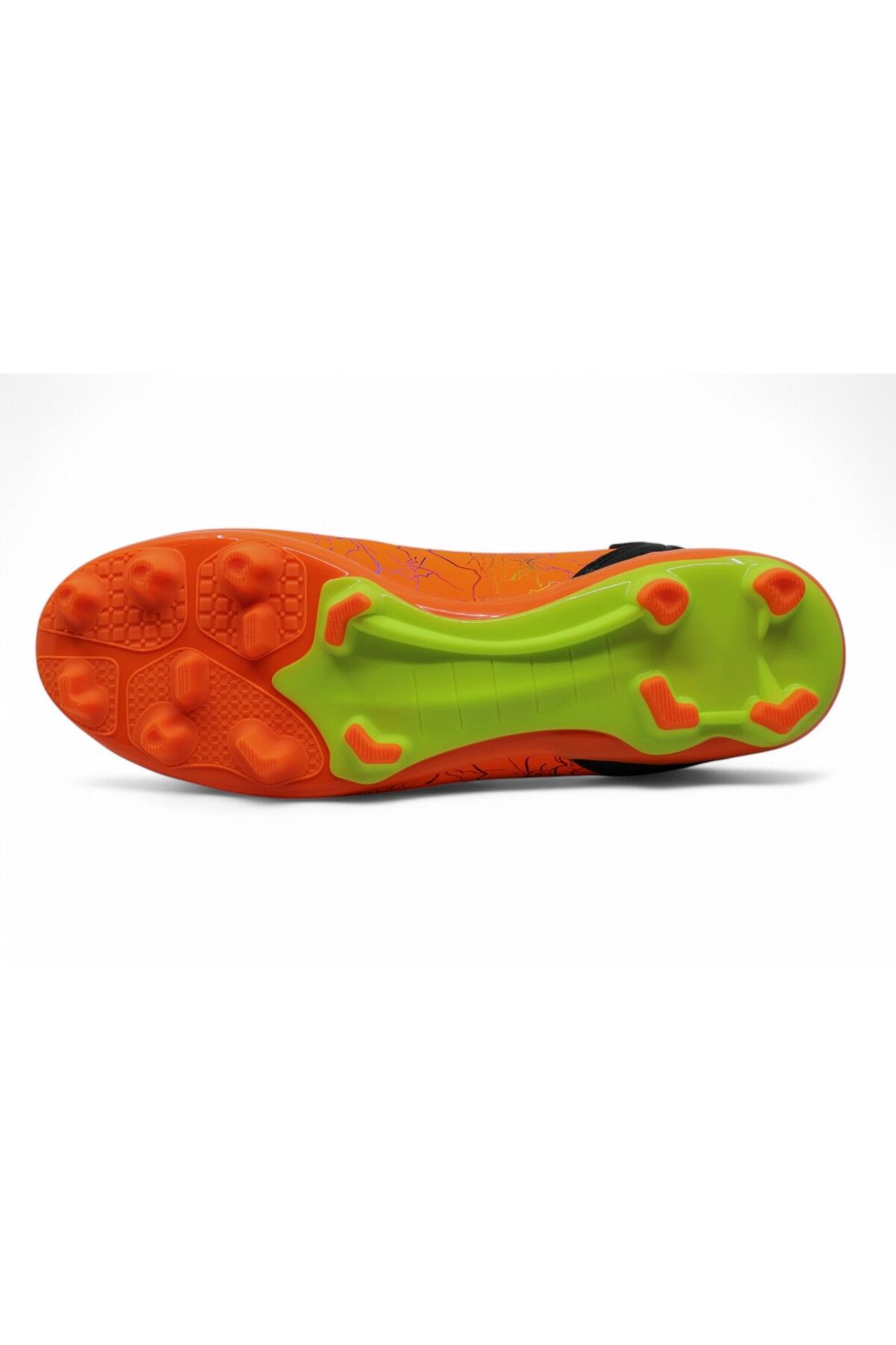 playup design office-Orange Playup Cleat Shoes Mk-251-148 4