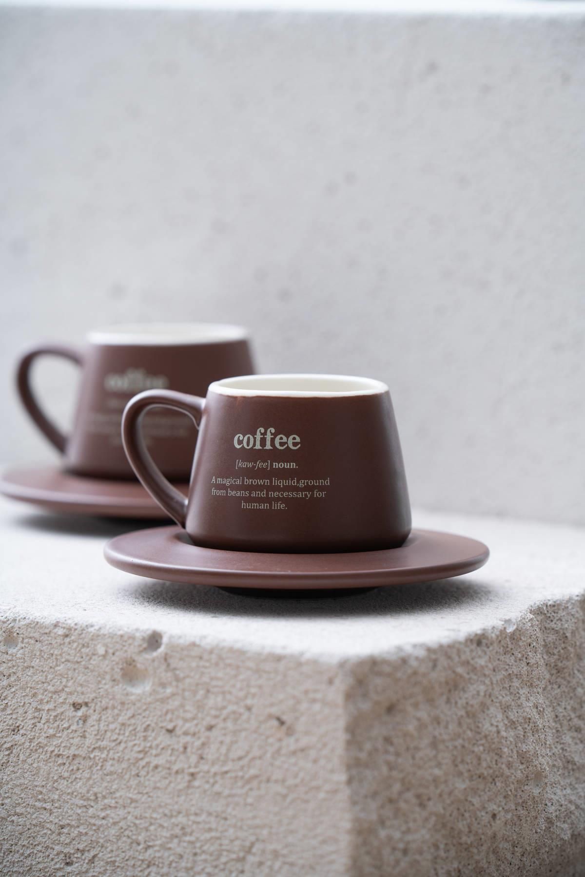 ACAR-Blush 2-Person Coffee Cup Set - 90 ml 1