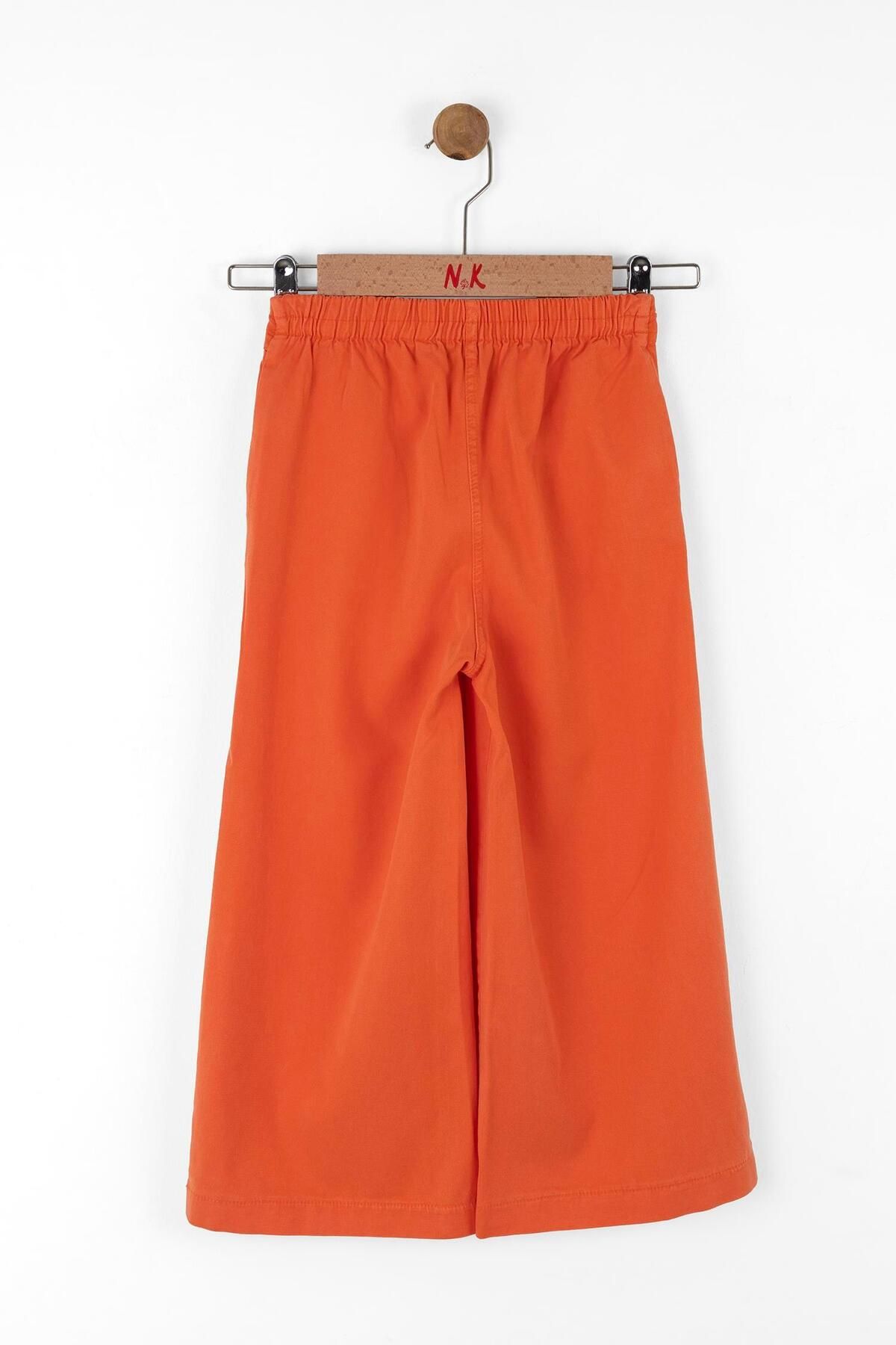 NK-Girl Mandarin Pantaloni Gives the Shape of the Breakability of the Coral 4-8 Years 2