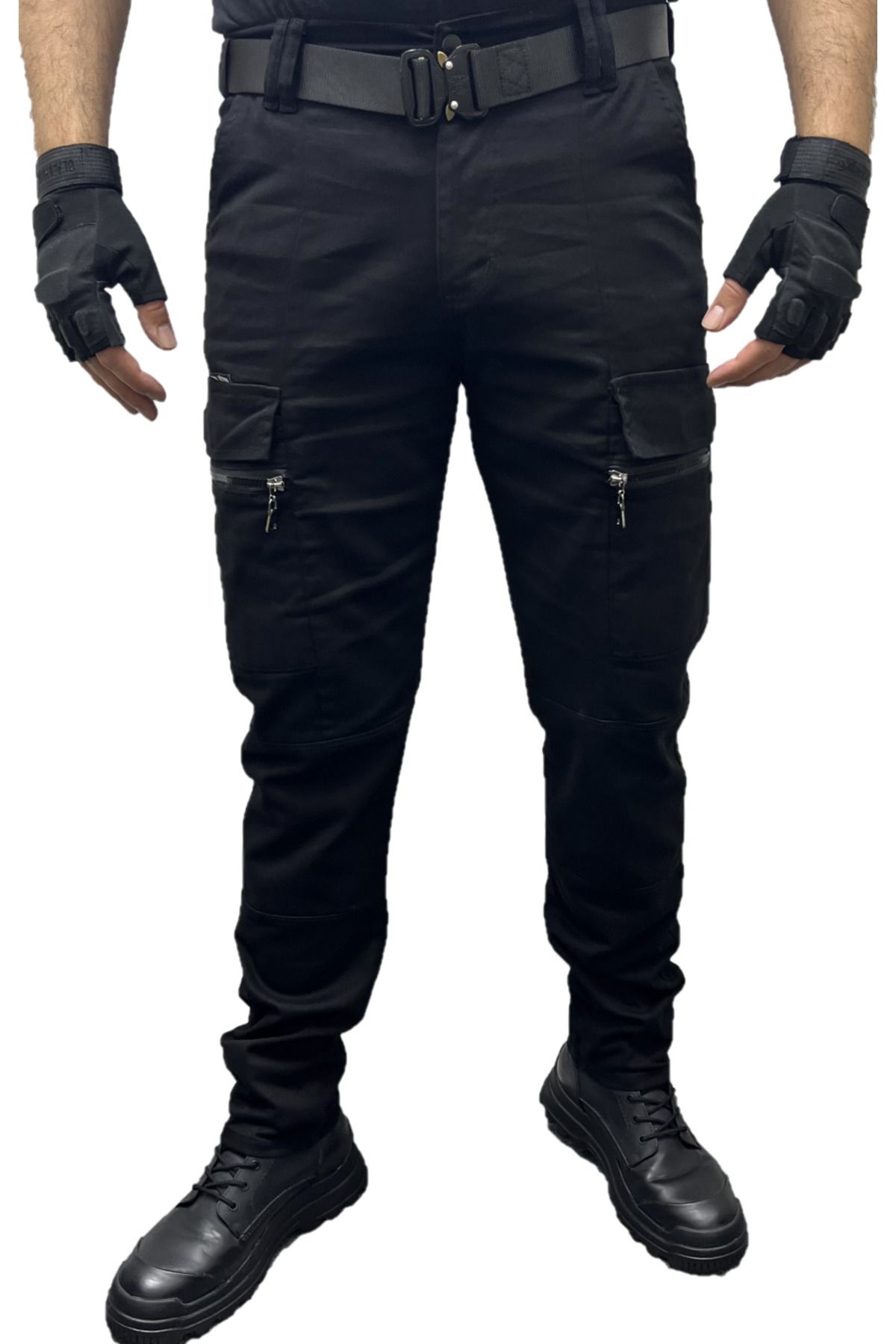 Polviton-Men Cargo Pants Tactical Pocket 2