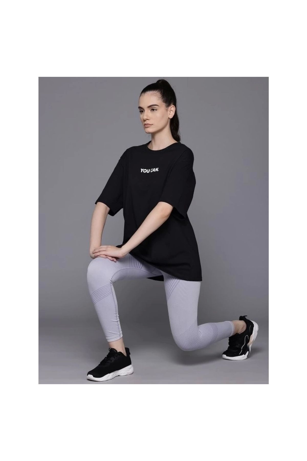 Narnuga Baskılı Oversize Tshirt