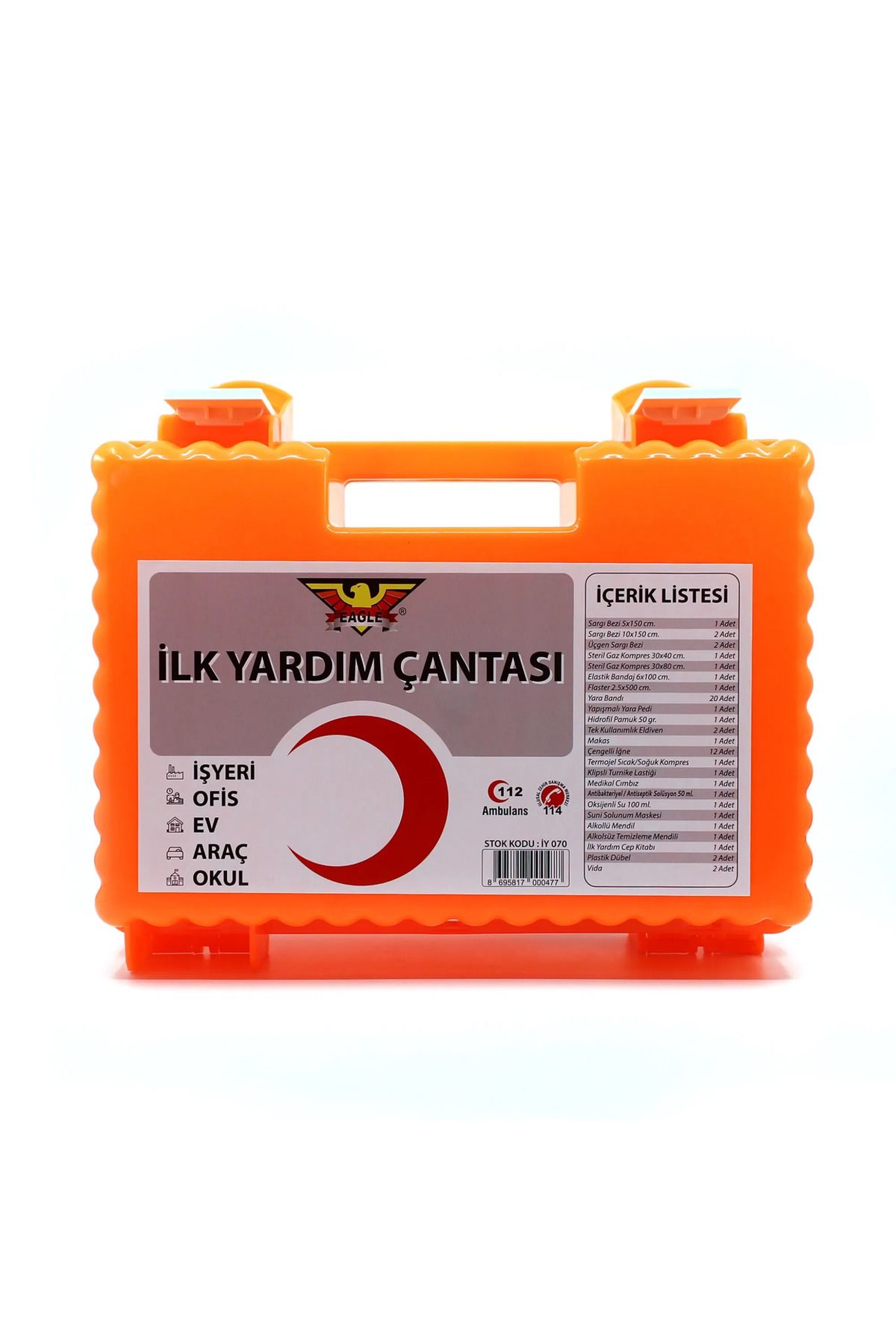 MUTLAN İLK YARDIM ÇANTASI IY-070