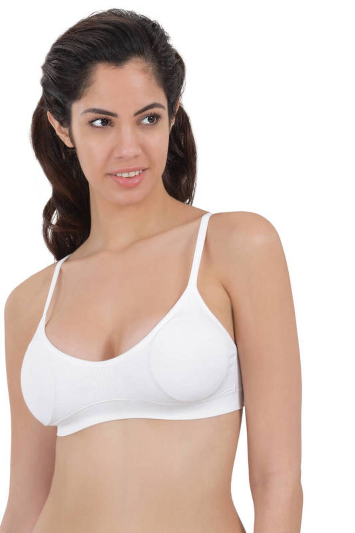 SheyMa Giyim SheyMa stl İnce Askılı Pedli Dikişsiz Sütyen 4020