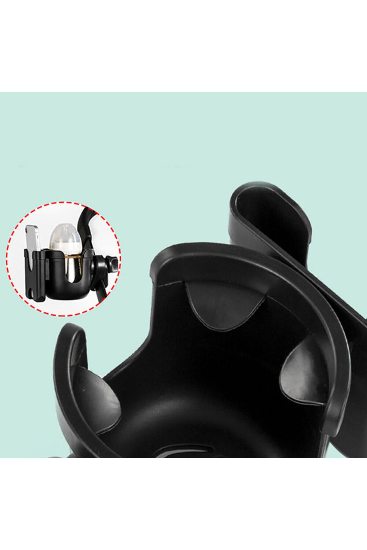 TEKNUM-2 - in - 1 Universal stroller Cup & Phone Holder 5