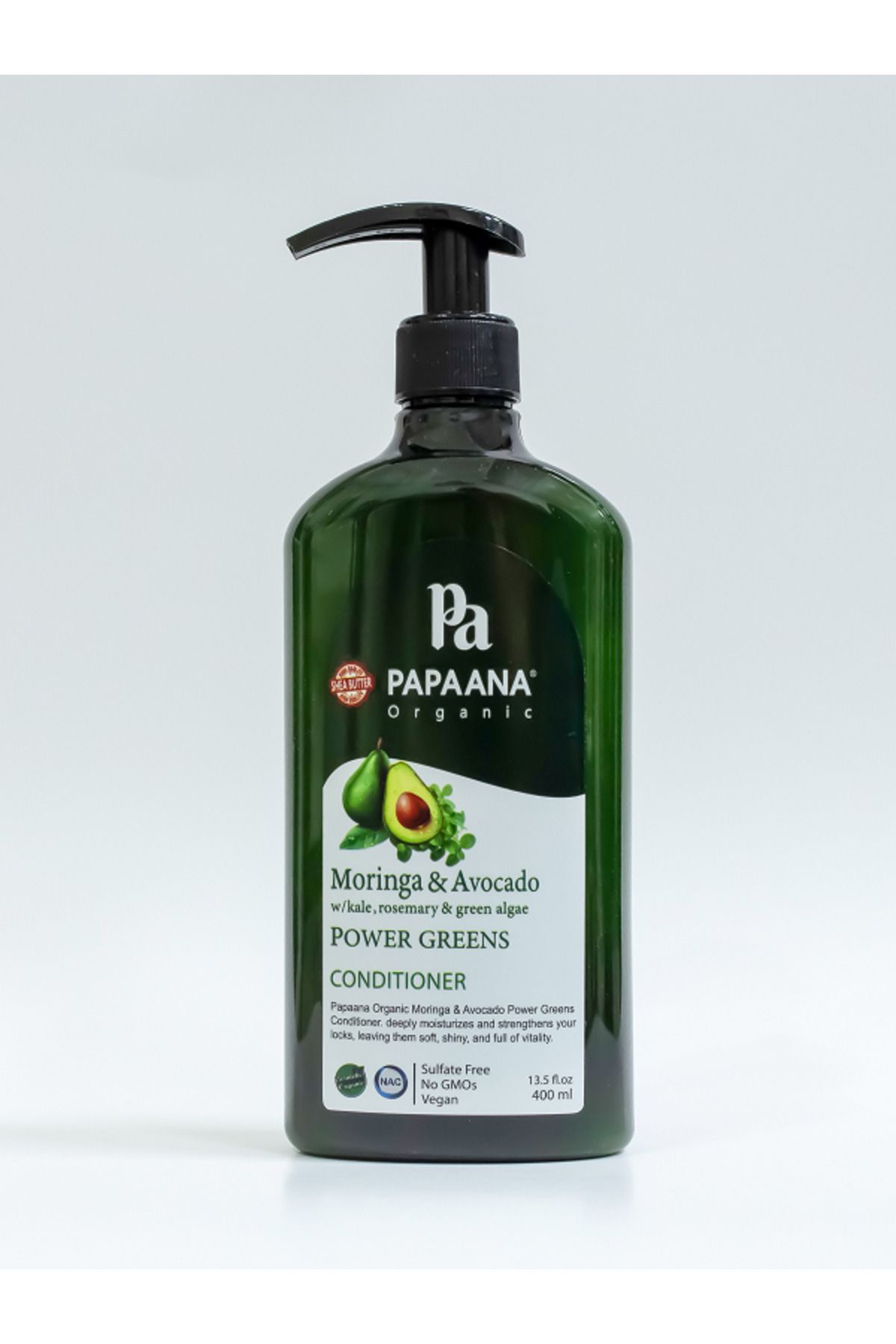 Papaana Organic-بلسم بابانا أورجانيكس بالمورينجا والأفوكادو – 400 مل 2