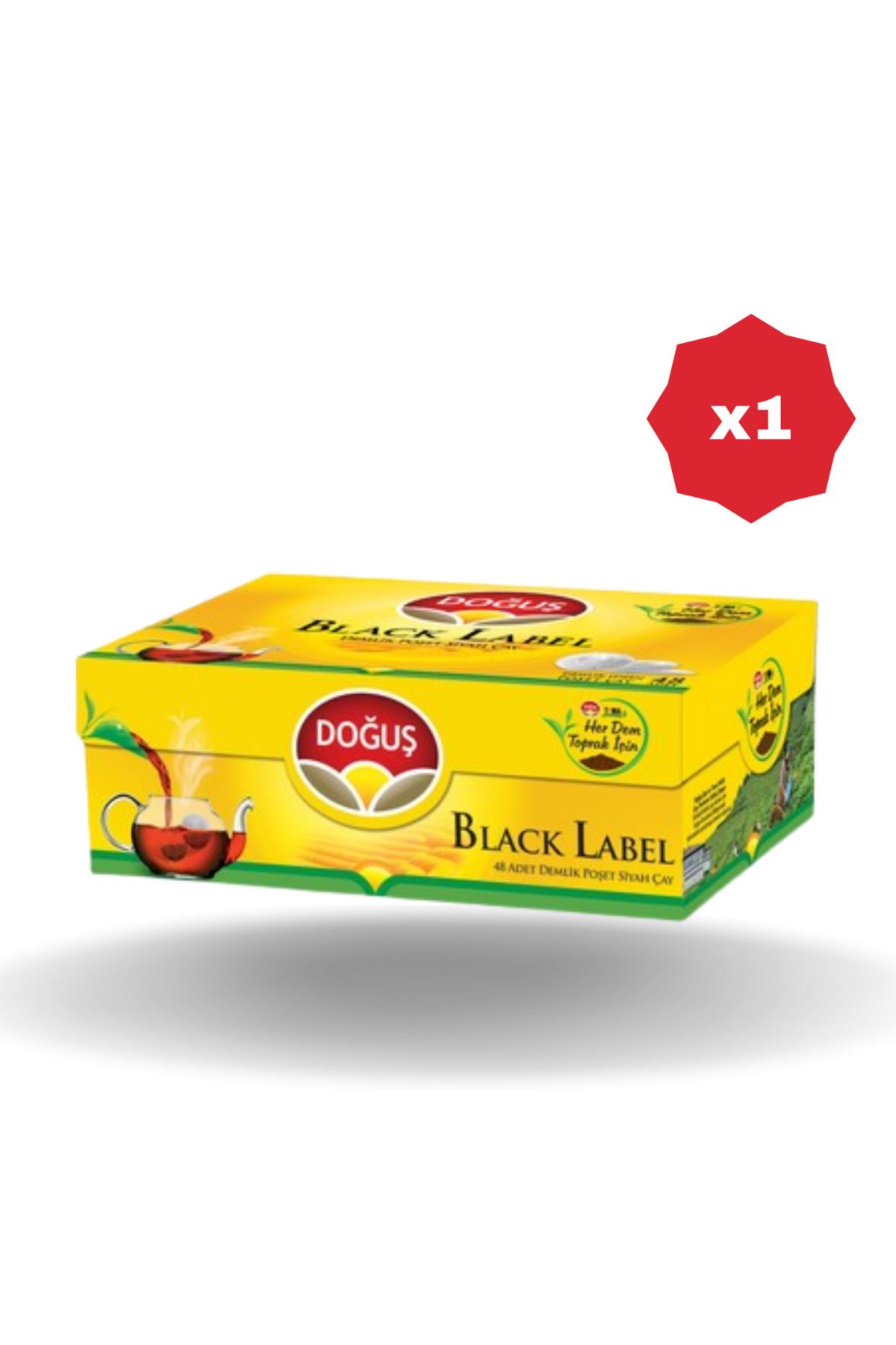 Doğuş DOĞUŞ BLACK LABEL DEMLİK ÇAY 48'Lİ - (1 ADET)