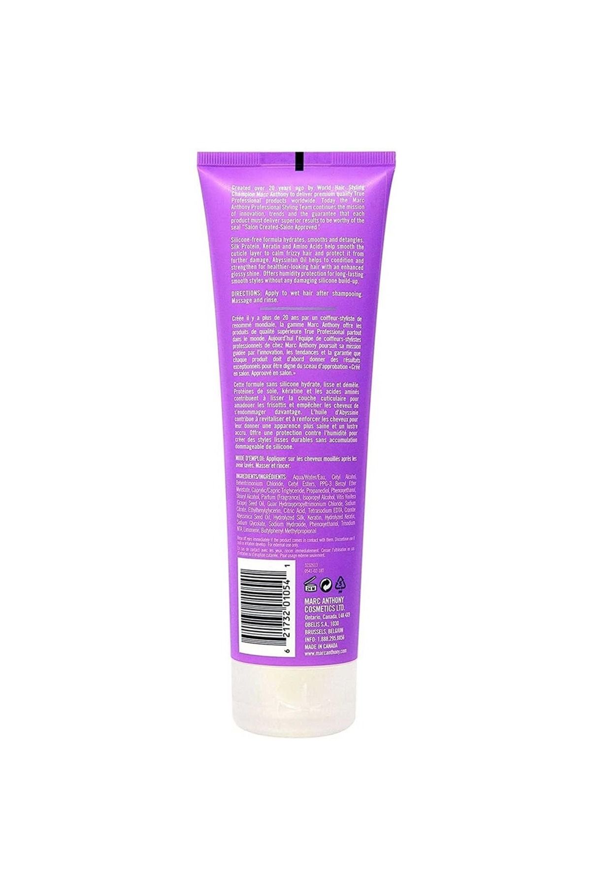 MARC ANTHONY-Marc Anthony Bye Bye Frizz - Keratin Smoothing Shampoo, Infused With Abyssinian - 250Ml 2