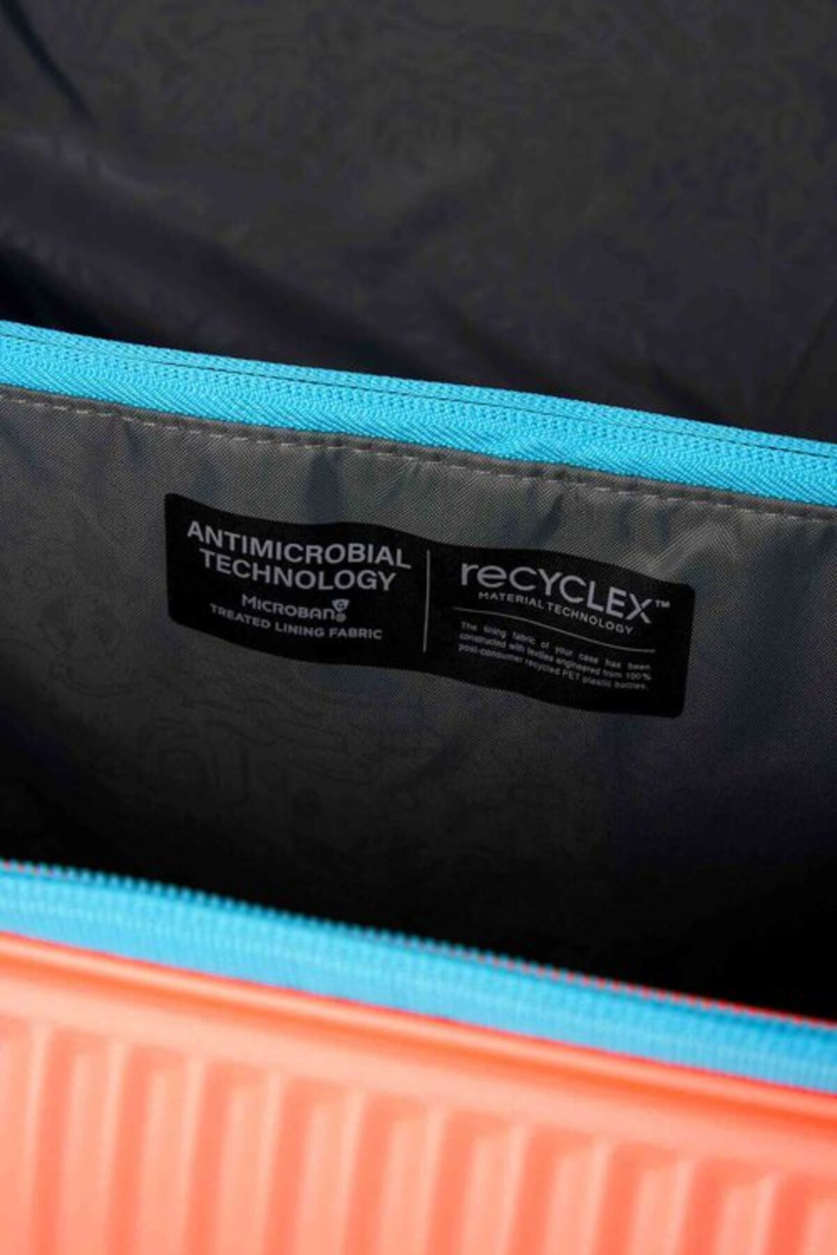 American Tourister-ROLLIO DUFFLE CORAL+BLUE 7