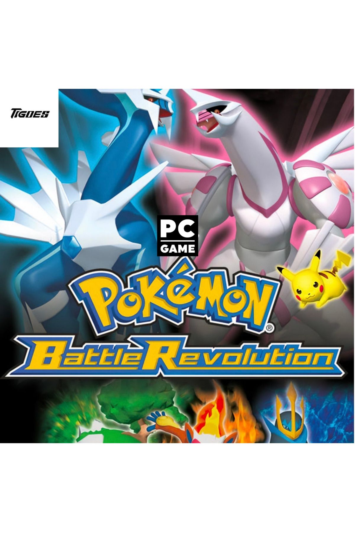 Tigdes Pc game Windows Uyumlu Pokemon Battle Revolution Dvd Bilgisayar Oyunu