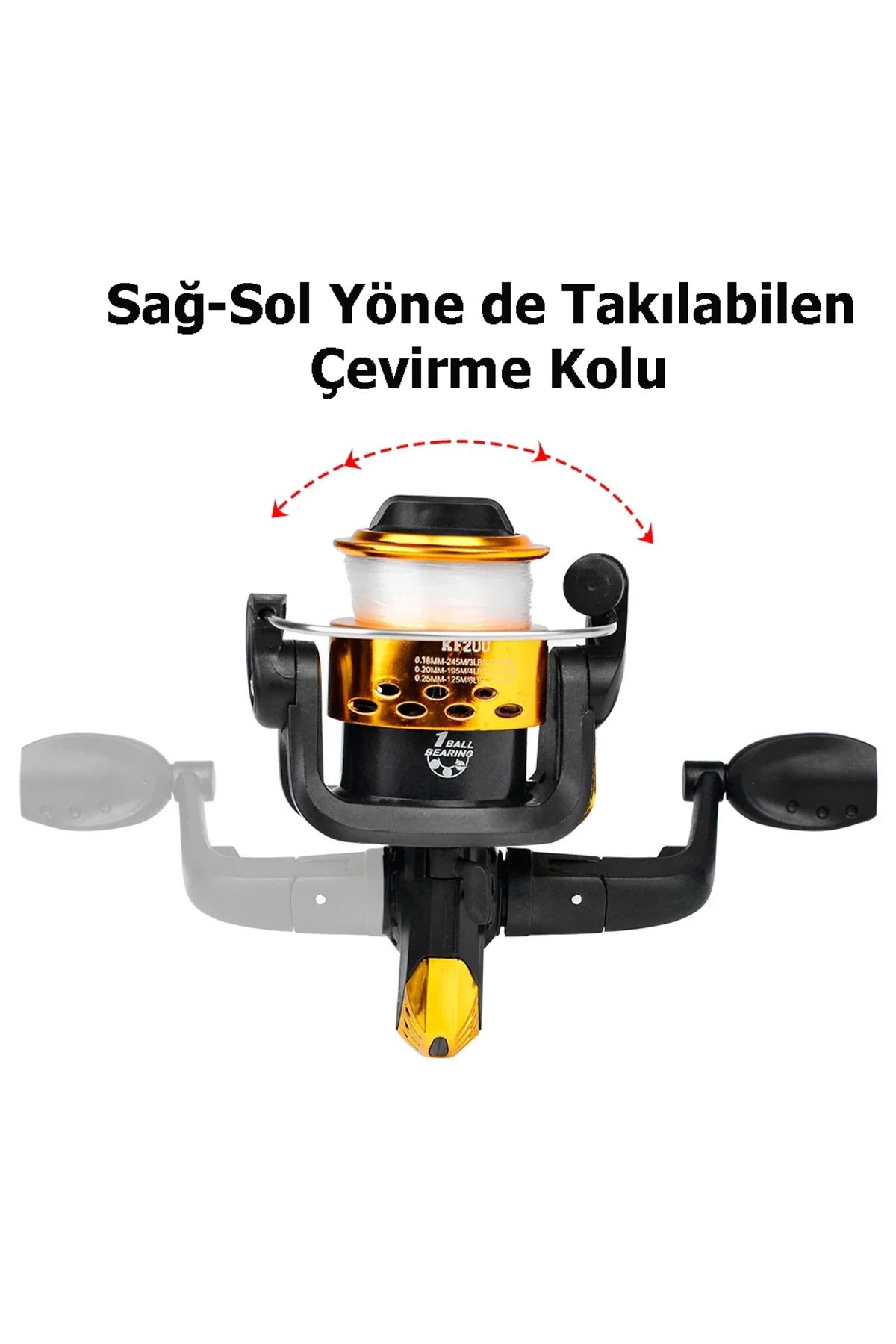 TechTic-Ak200 5Bb Fishing Rod Machine Left-Right Behavior Can Be Changed 2