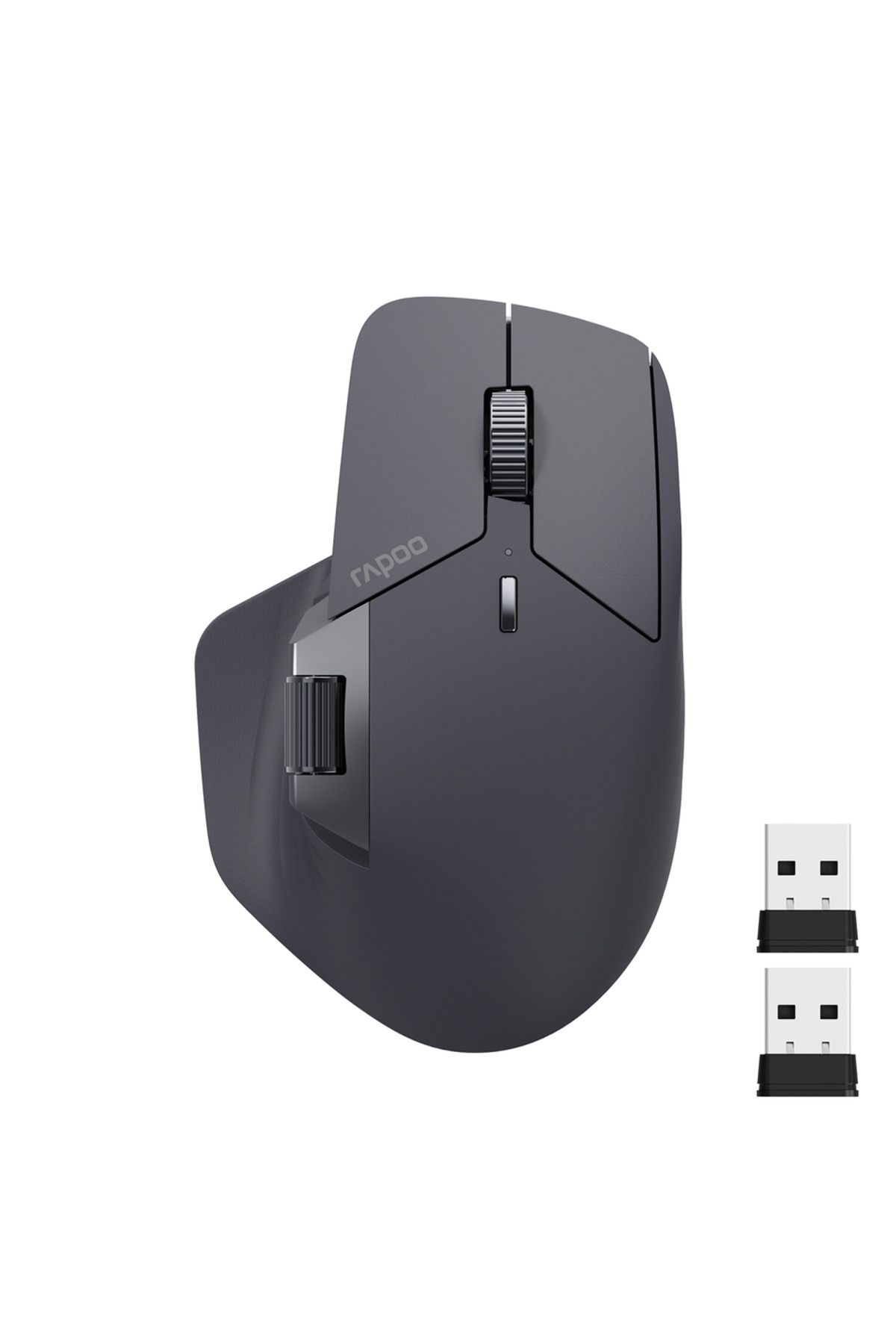 Choice-MT760L Black Rapoo MT760L/MT760M Multi-mode Rechargeable Wireless Mouse Ergonomic 4000 DPI Support U 1