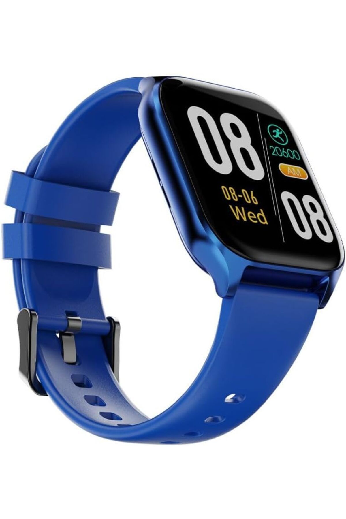 HiFuture-AX100 Smart Watch with Bluetooth Calling - 1.83" IPS Display, 100+ Sports Modes, Waterproof, Blue 3