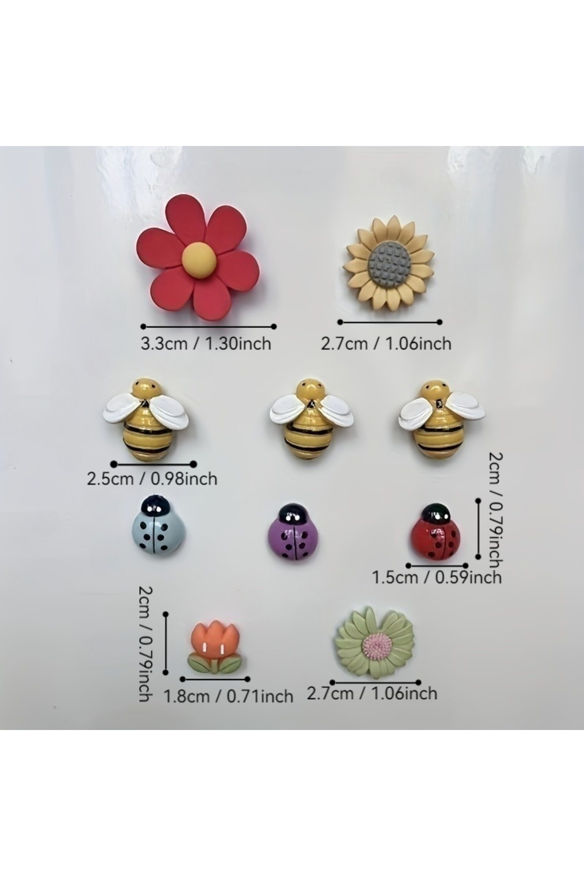Choice 10PCS 10pcs Adorable Refrigerator Magnets - Durable & Strong Hold for Kitchen, Office & More - Versa