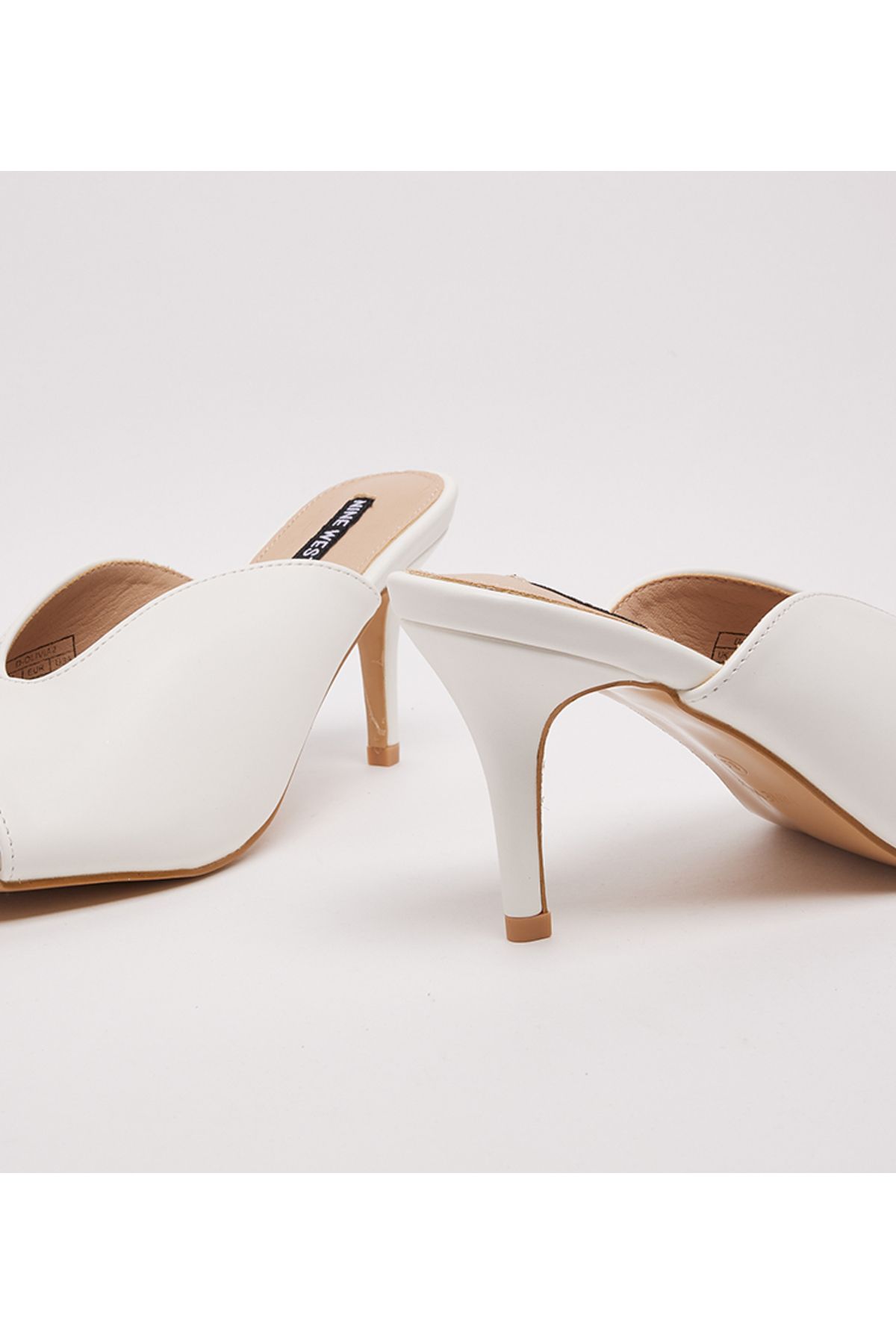 Nine West-D-Olivia2-White Women's Sandals 3