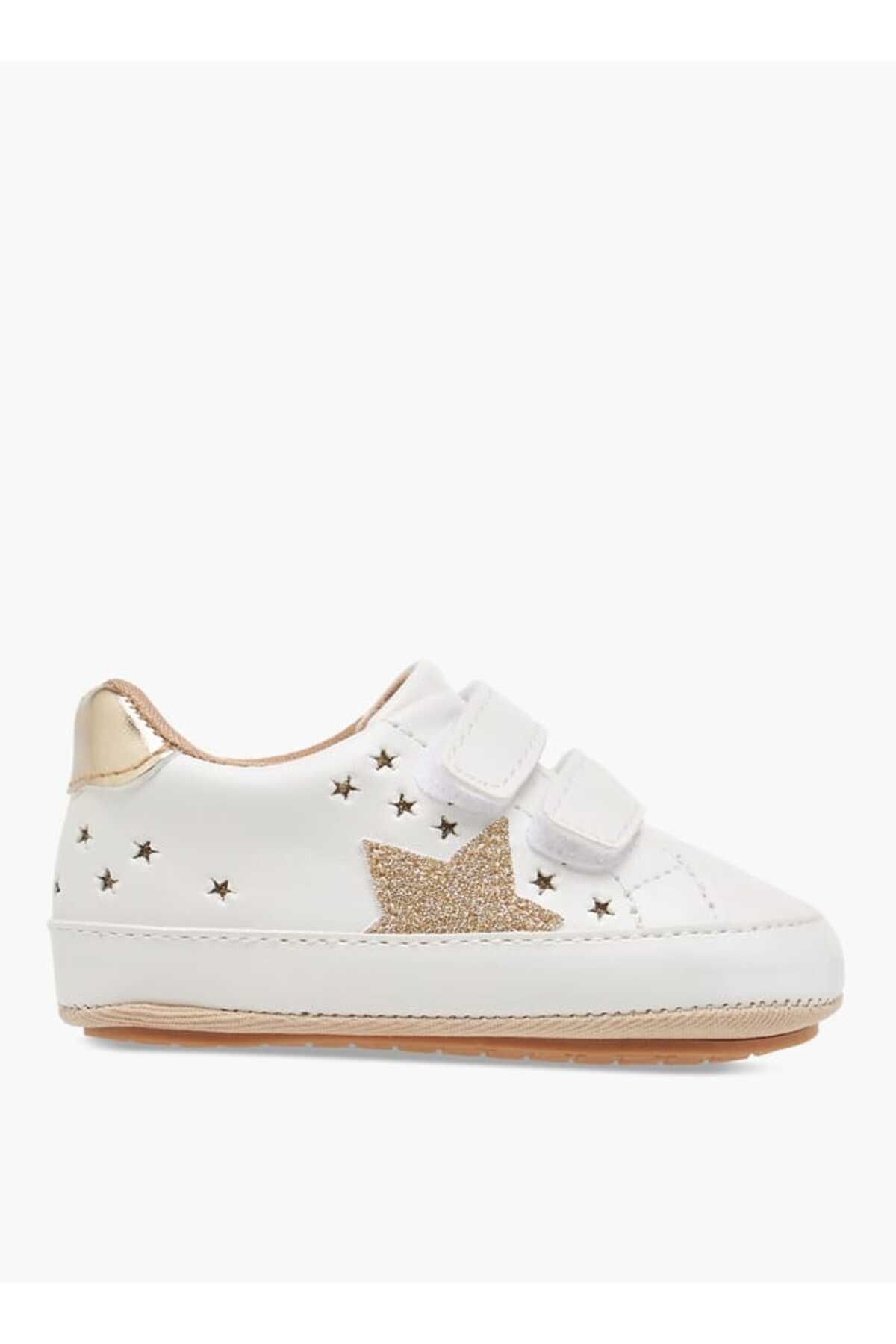 Barefeet-Star Cutwork Detail Booties with Hook and Loop Closure 3
