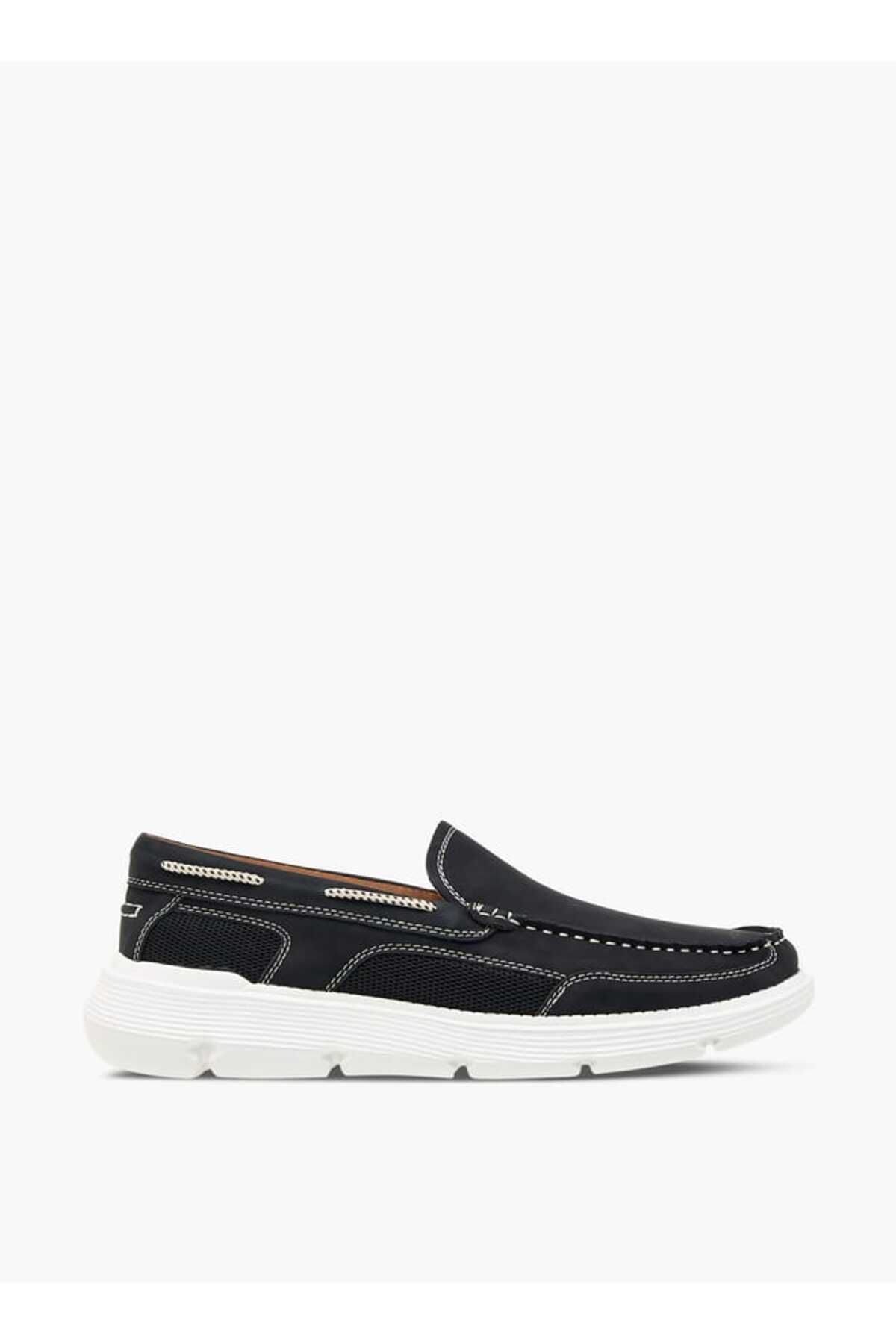 LBL by Shoexpress-LBL by Shoexpress Textured Slip-On Loafers 3