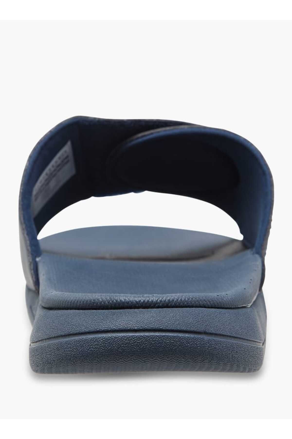 Kappa-Kappa Men's Logo Print Slides with Hook and Loop Closure 4