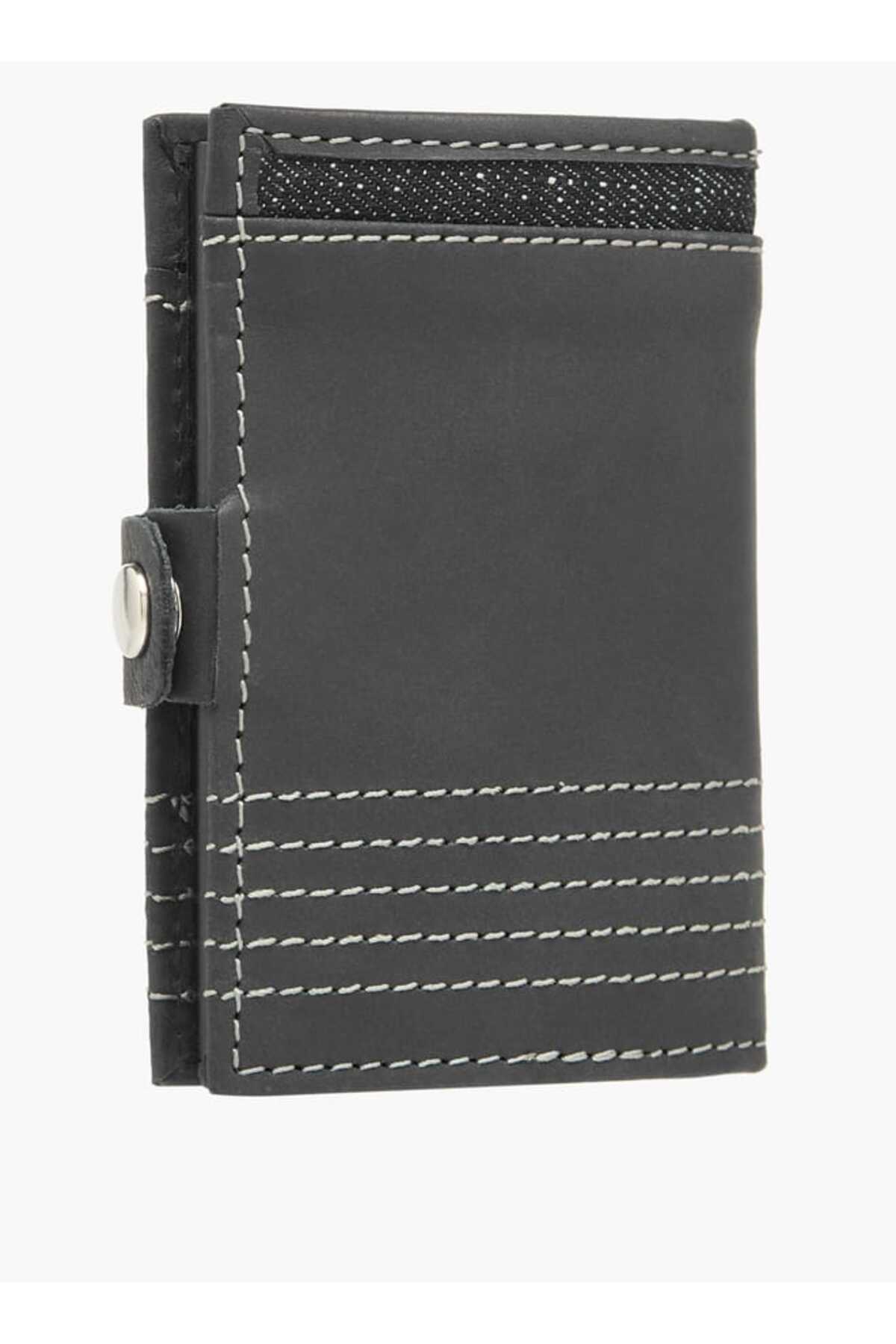 Lee Cooper-Stitch Detail Bi-Fold Cardholder 2