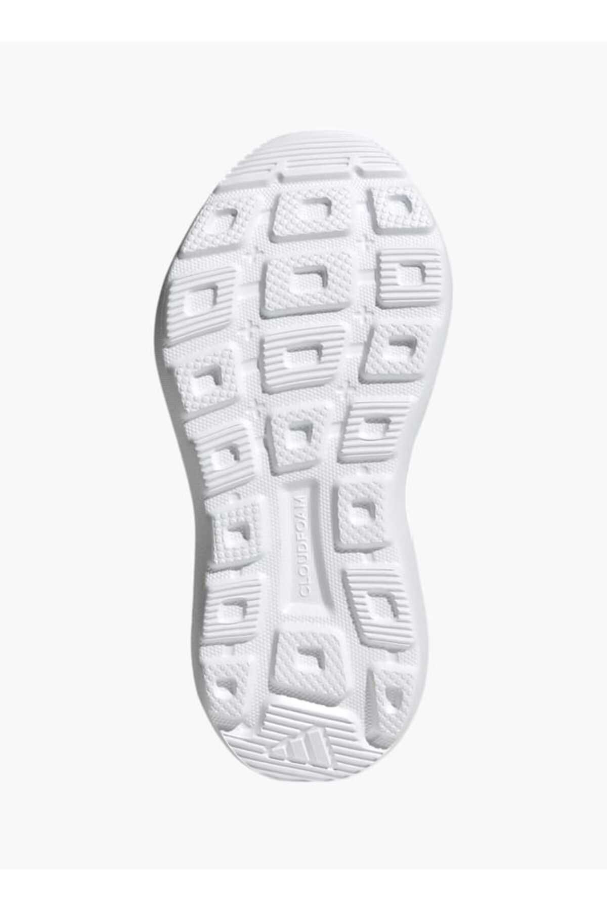 adidas-Girls' Colourblock Sports Shoes with Hook and Loop Closure - FortaRun 3 0 EL C 5