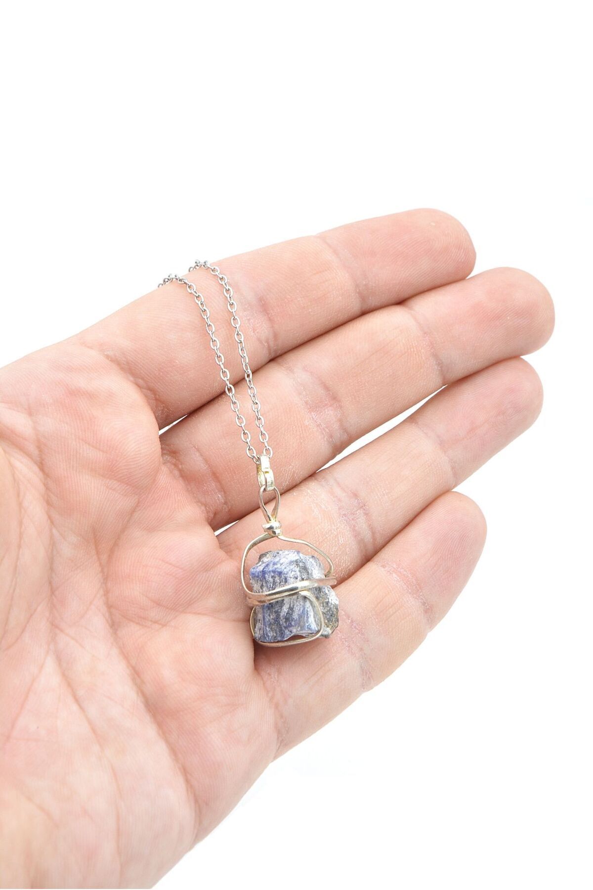 Murty99-Genuine Natural Sodalite Stone Pendant 4