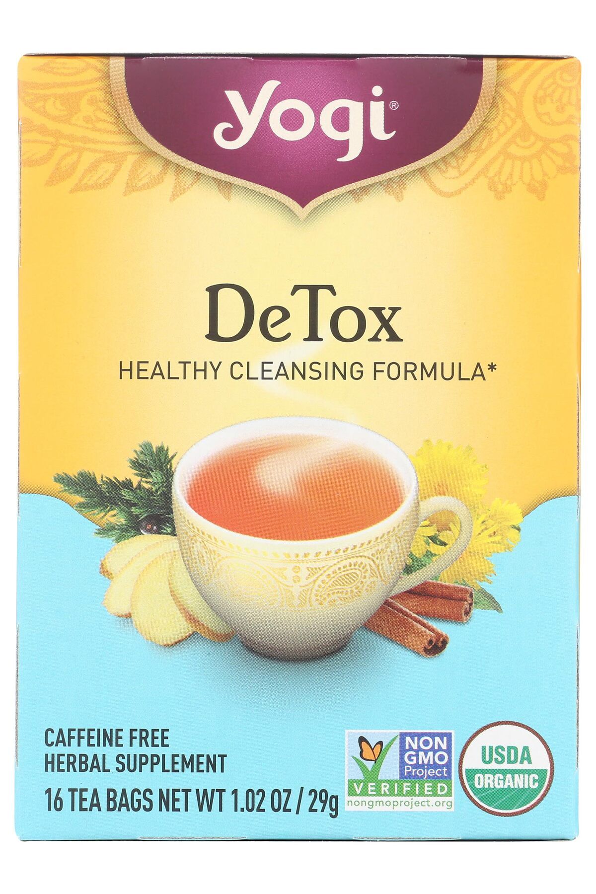Yogi-Tea, DeTox, 16 Count 1