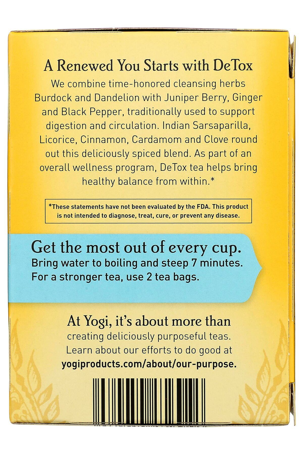 Yogi-Tea, DeTox, 16 Count 3