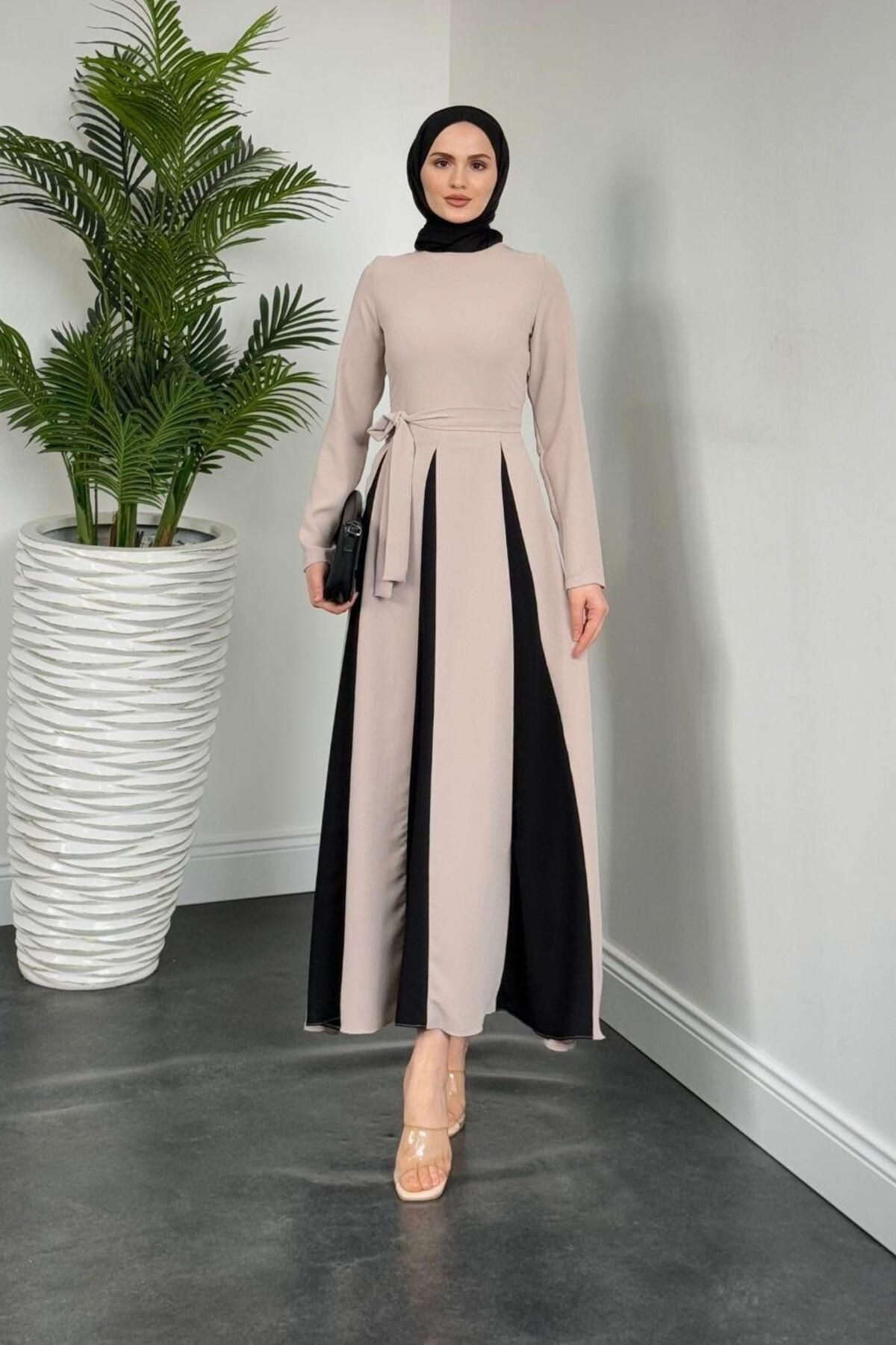 MERVEN AKYÜZ-For Soul Crepe Dress Mink It Was Difficult to Provide a Sentence about This Due to the Lack of Specific Information. Please Give More Details to Give You More Heat. I Must Have Knowledge Necessary to Achieve the Right Meanings after the Ampere. 3